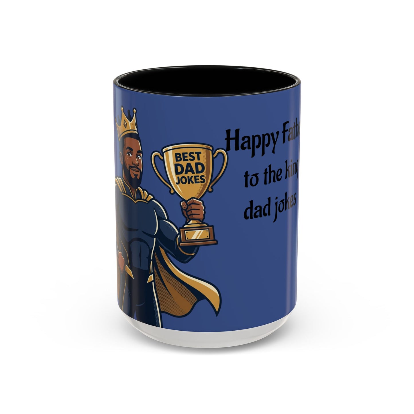 Best Dad Jokes Mug | Father's Day Coffee Mug, Accent Two-Tone