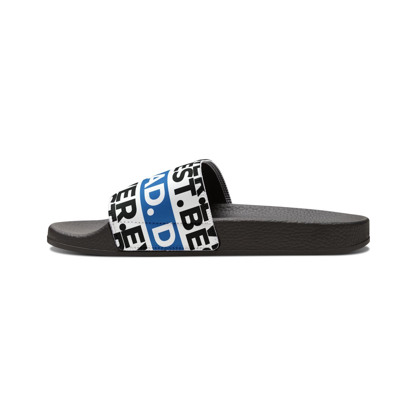 Slide Sandals — Best dad Graphic Removable-Strap Pool Slides
