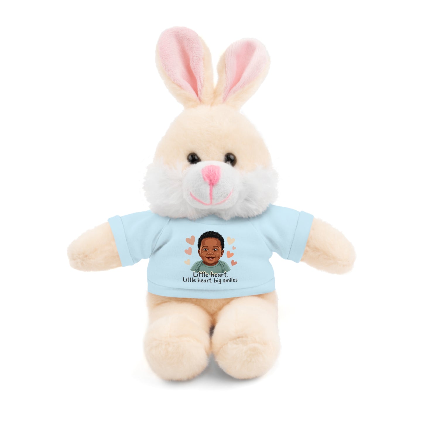 Baby Boy Stuffies with 'Little loved, big smile' Tee