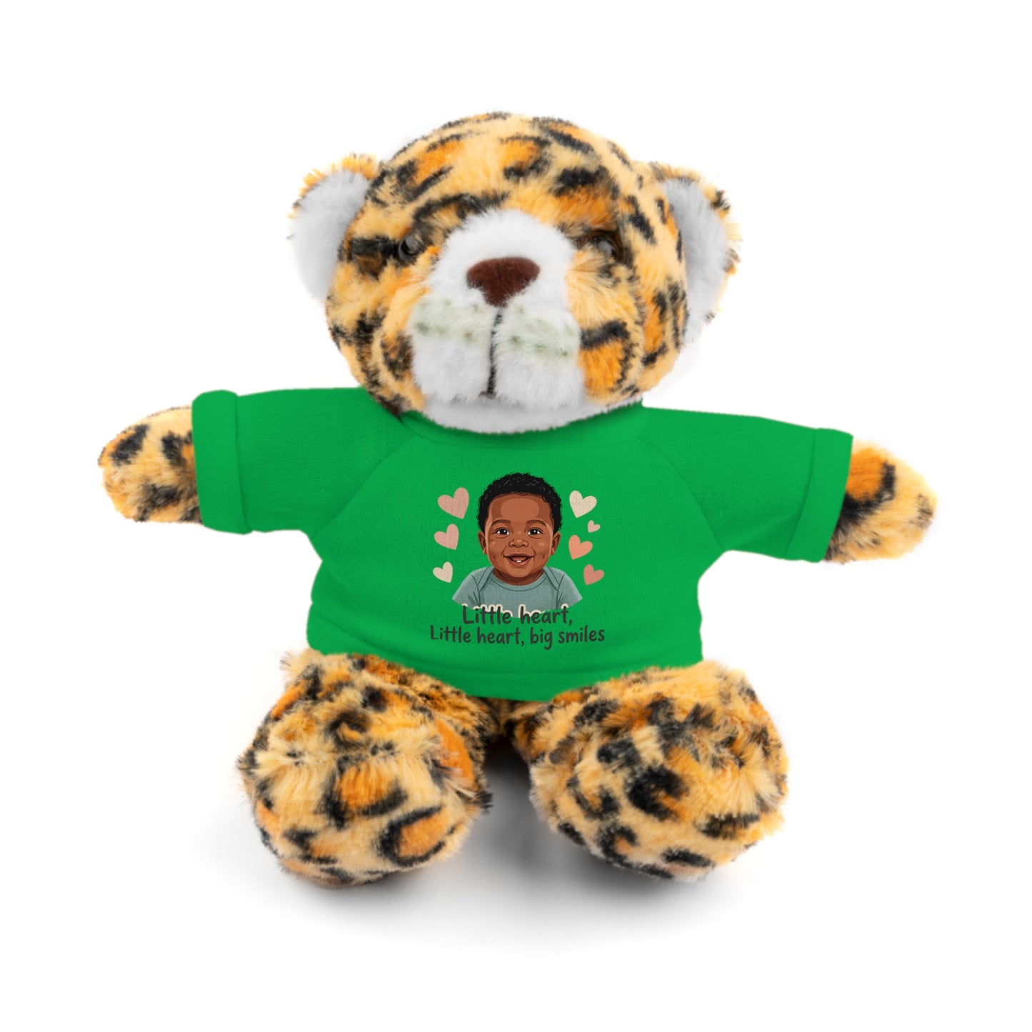 Baby Boy Stuffies with 'Little loved, big smile' Tee