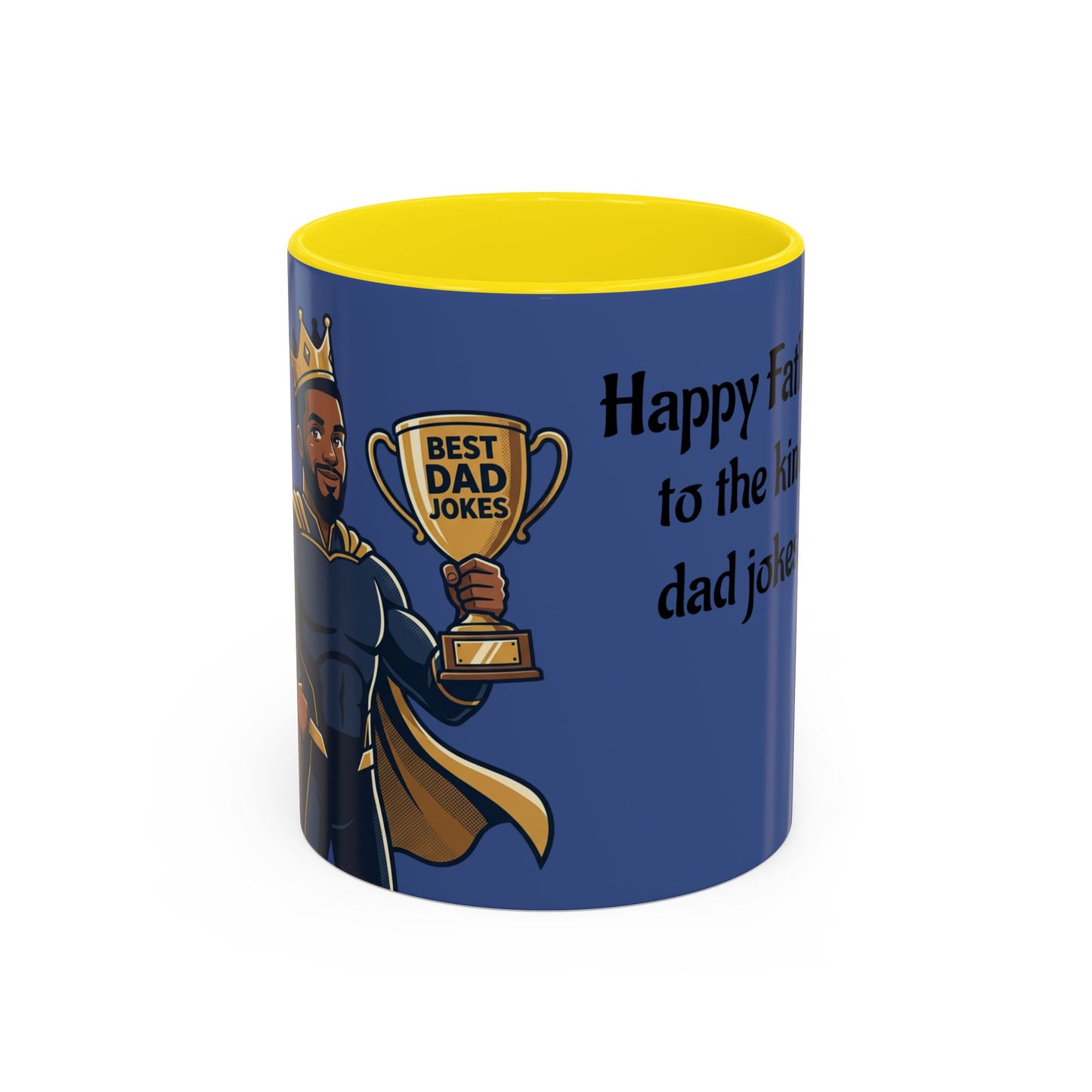 Best Dad Jokes Mug | Father's Day Coffee Mug, Accent Two-Tone