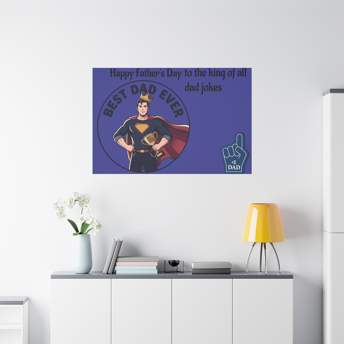 Best Dad Canvas