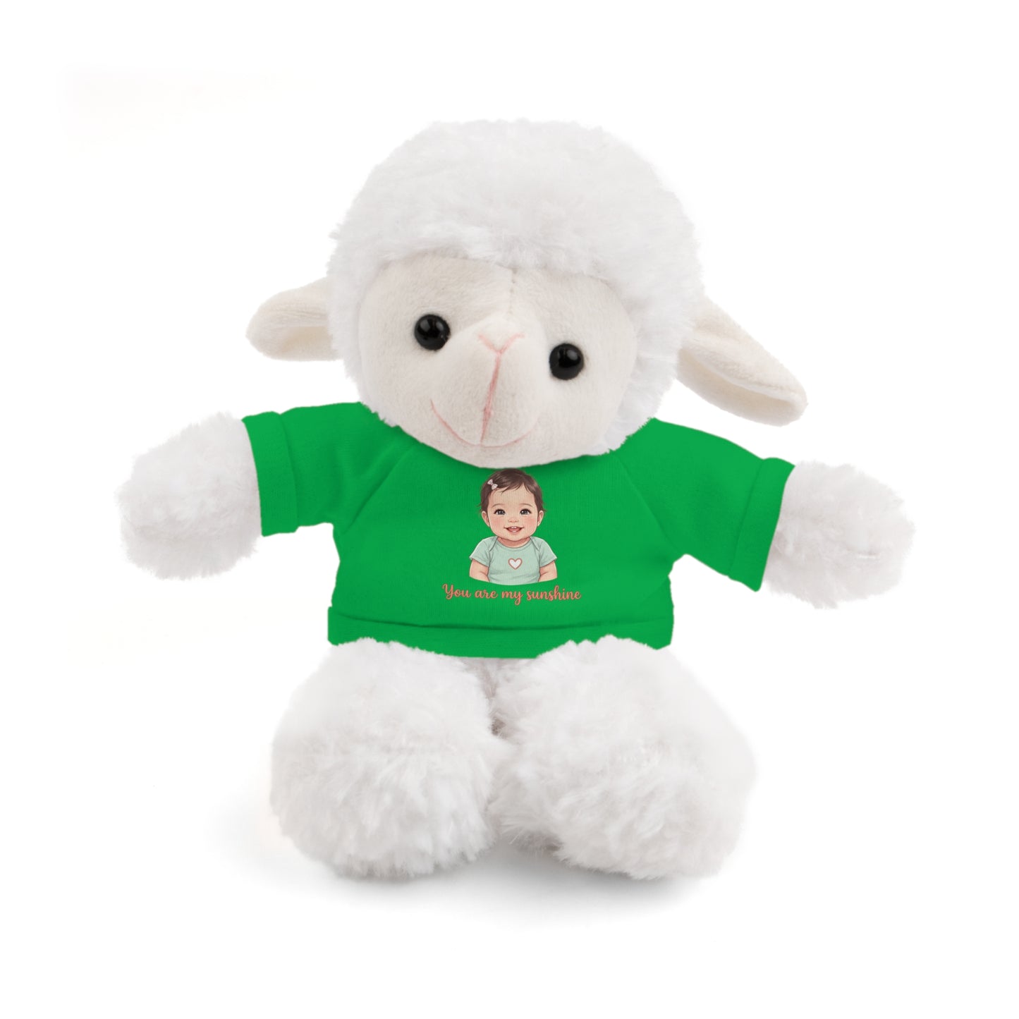 Baby Girl Stuffies with 'You are my sunshine' Tee