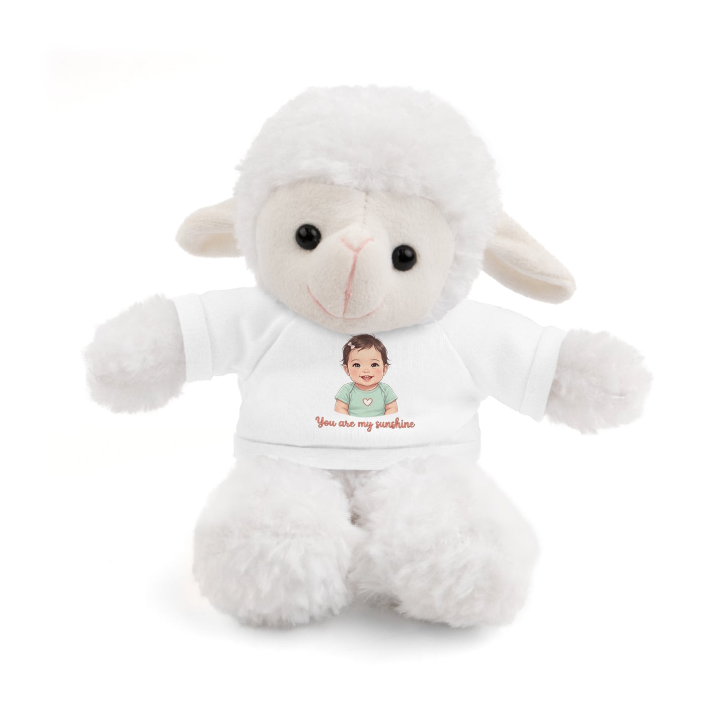 Baby Girl Stuffies with 'You are my sunshine' Tee