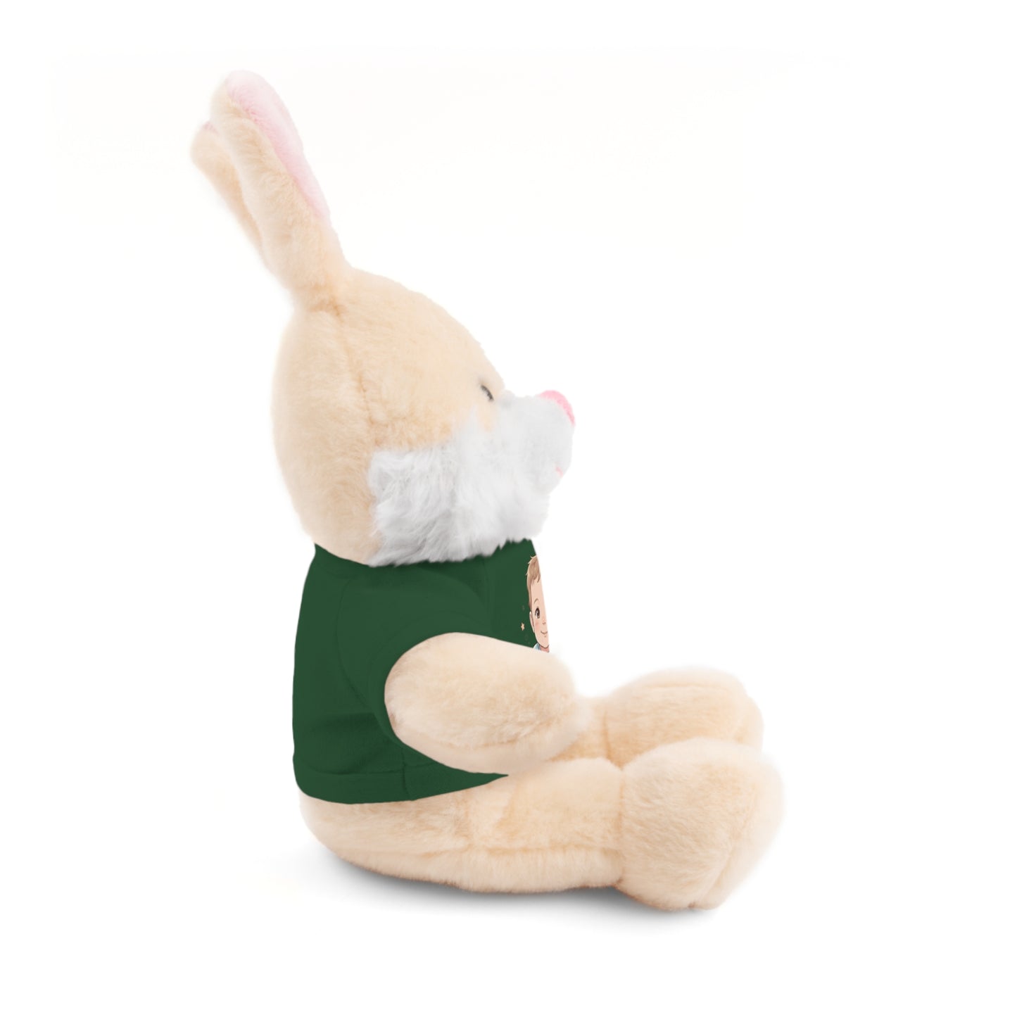 Baby Boy Stuffies with 'Little loved, big smile' Tee