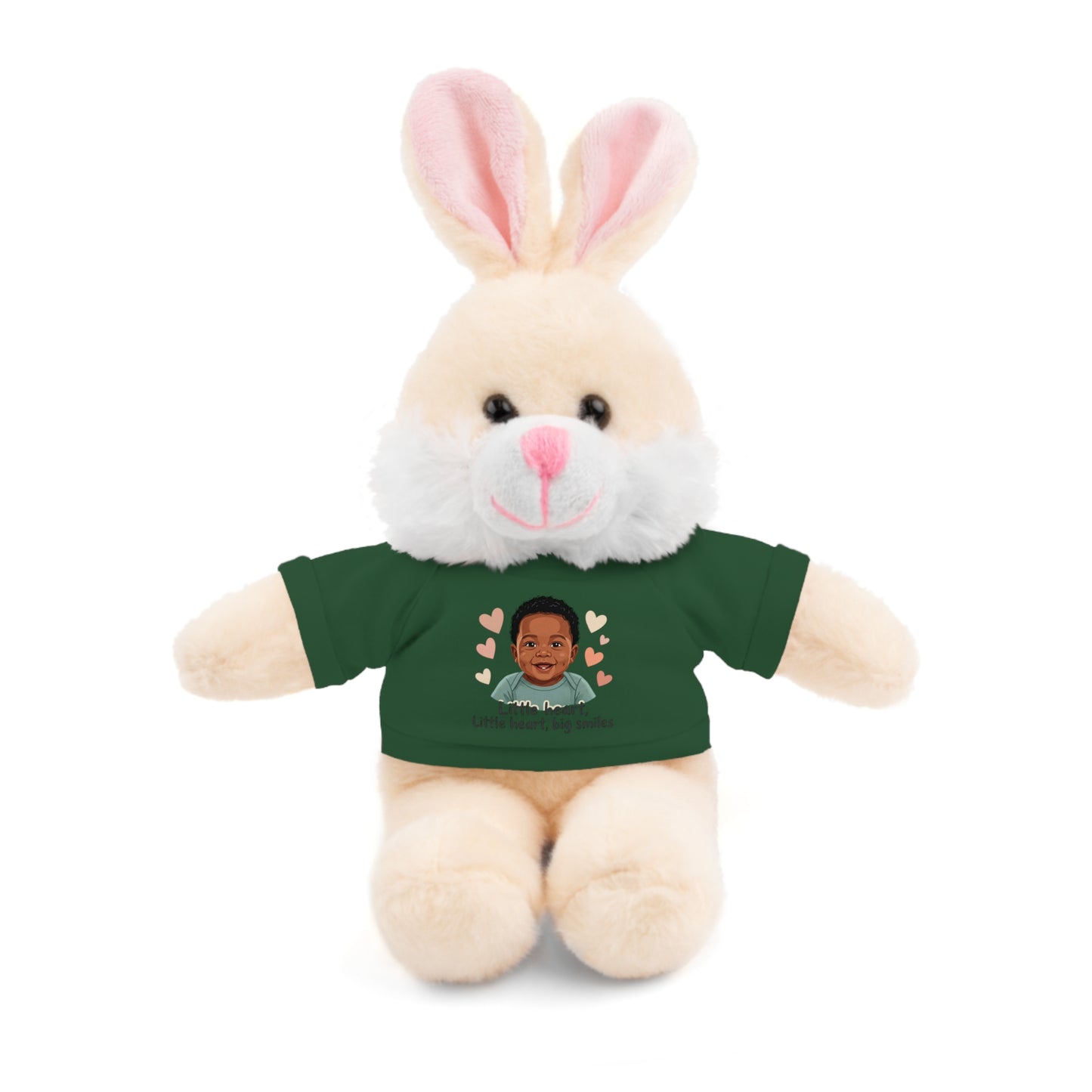 Baby Boy Stuffies with 'Little loved, big smile' Tee