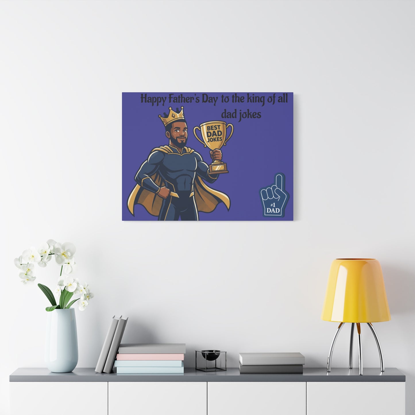 Best Dad Canvas
