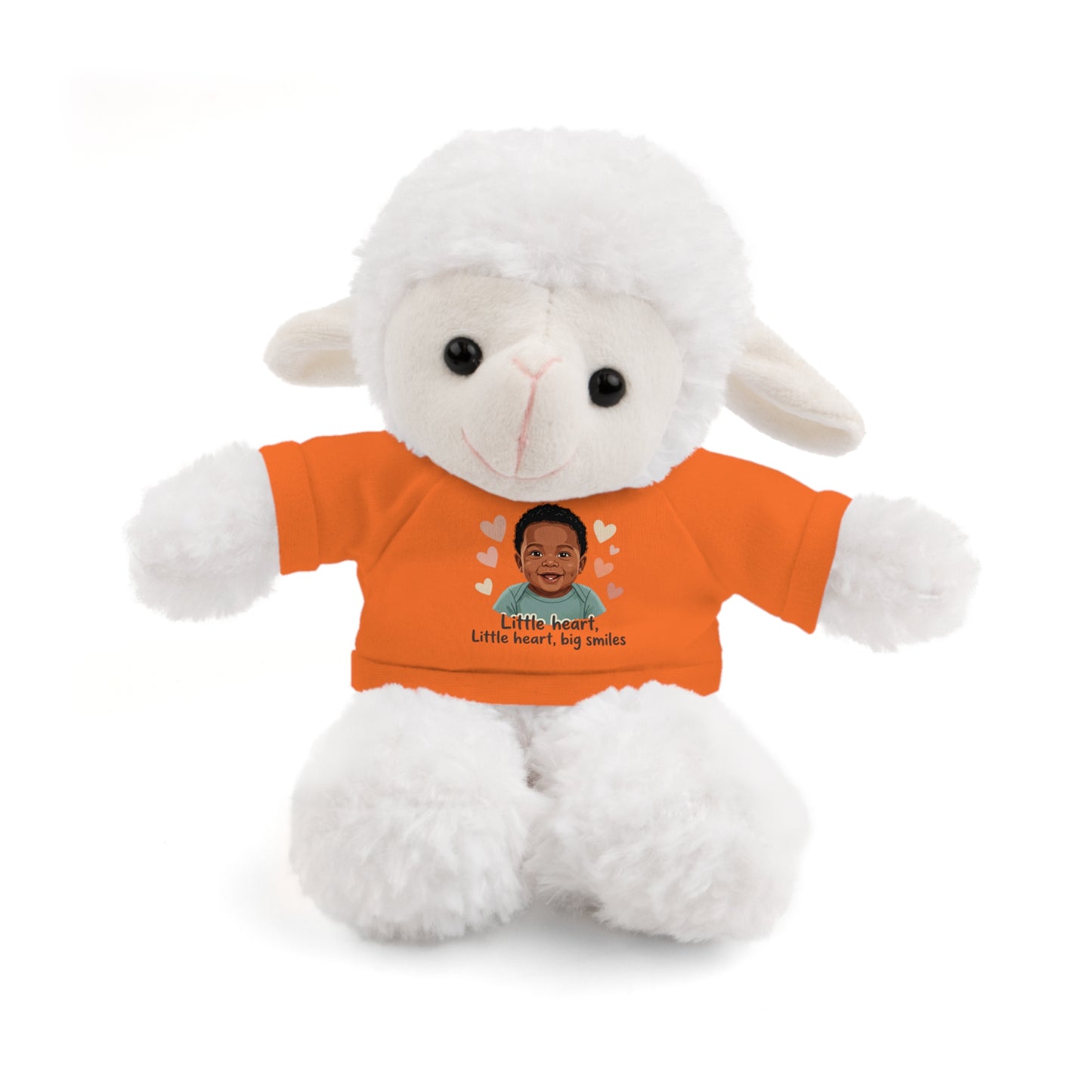 Baby Boy Stuffies with 'Little loved, big smile' Tee
