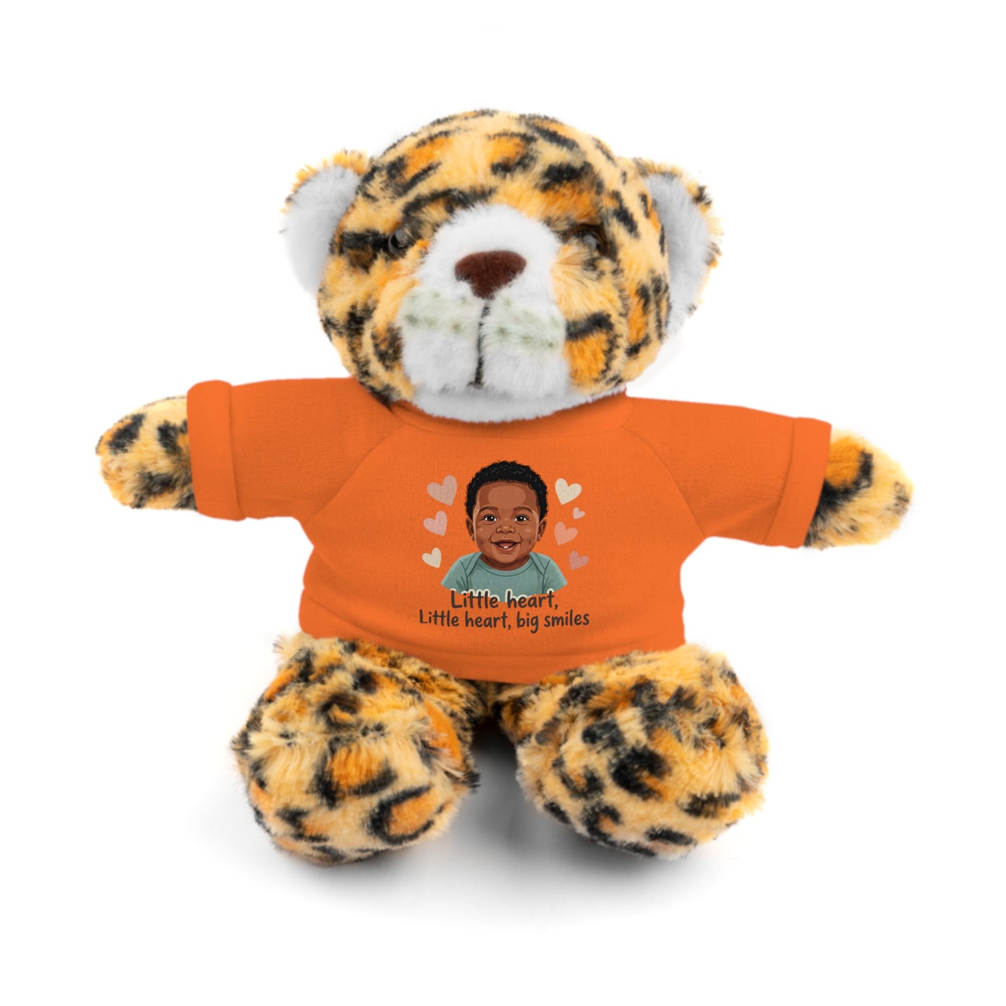Baby Boy Stuffies with 'Little loved, big smile' Tee