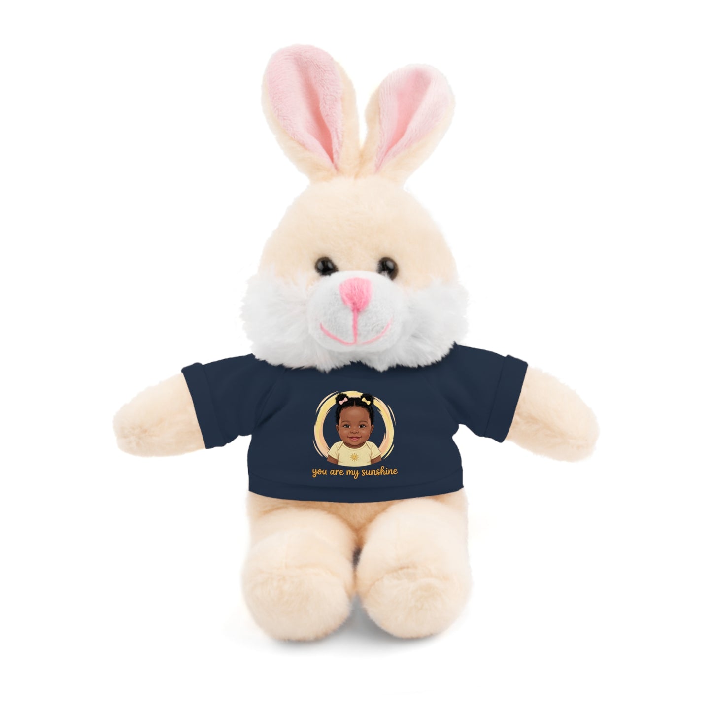 Baby Girl Stuffies with 'You are my sunshine' Tee