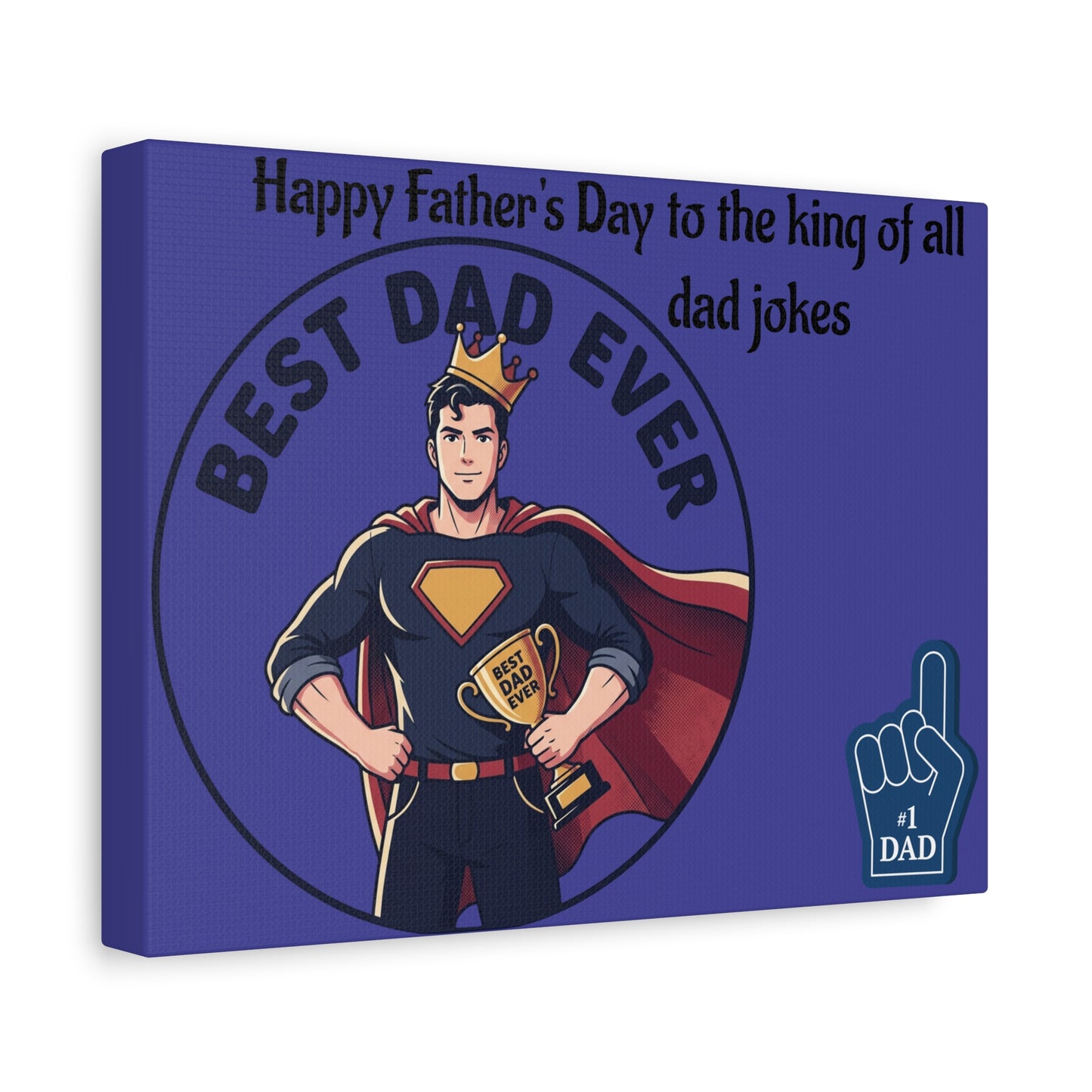 Best Dad Canvas