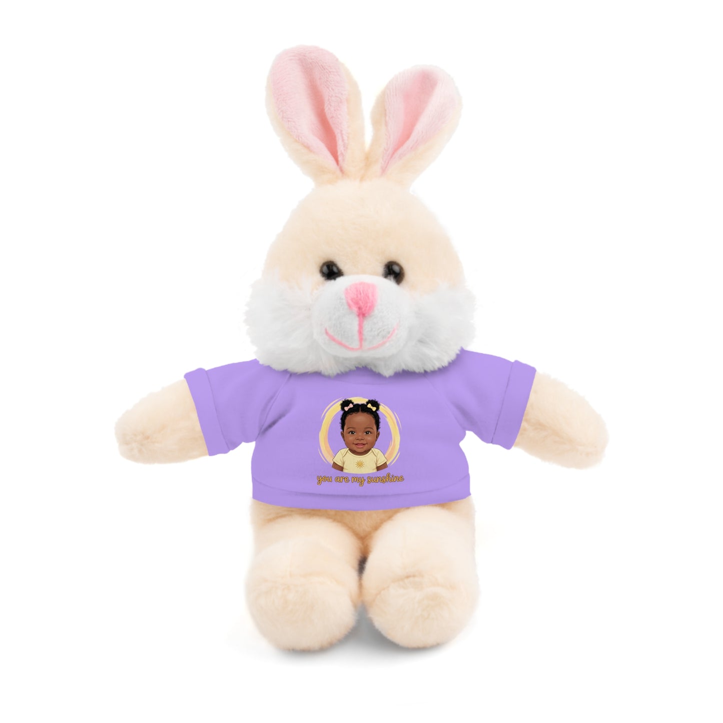 Baby Girl Stuffies with 'You are my sunshine' Tee
