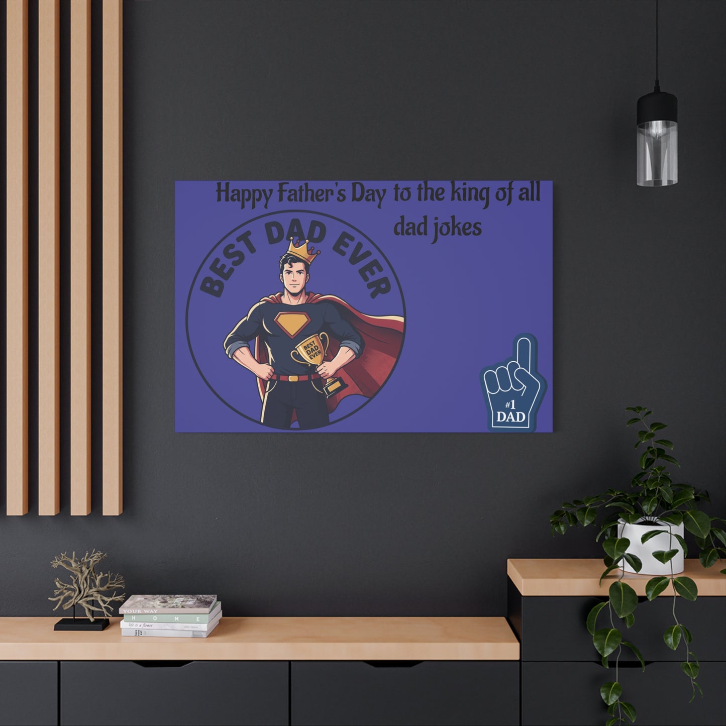 Best Dad Canvas