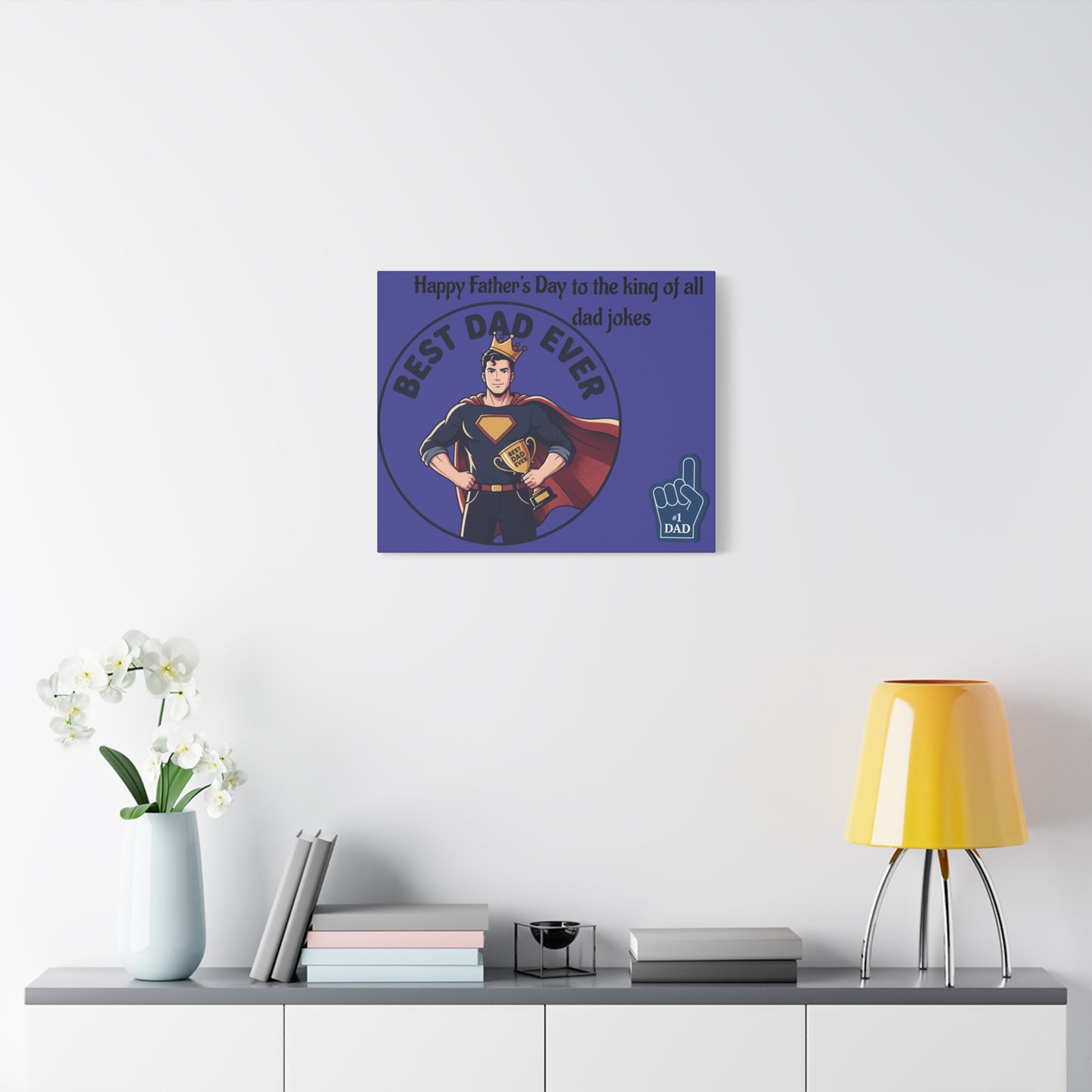 Best Dad Canvas