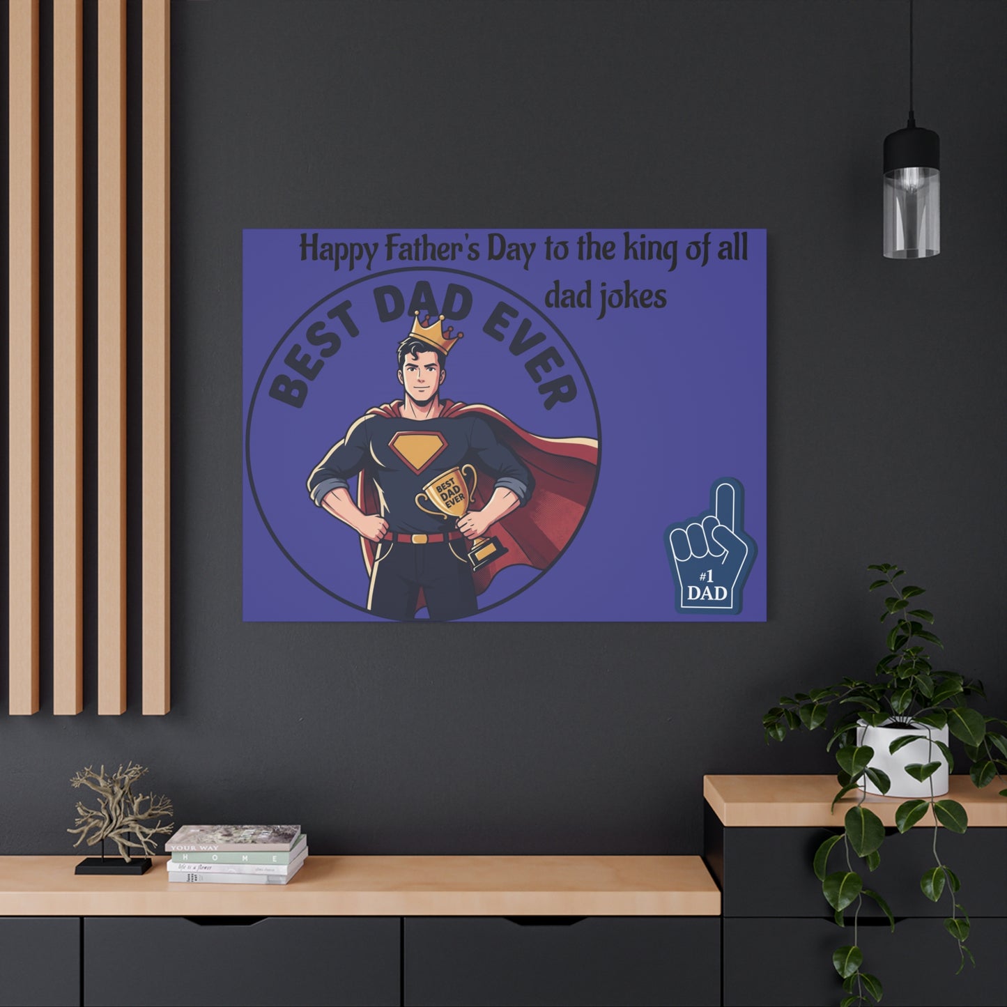 Best Dad Canvas