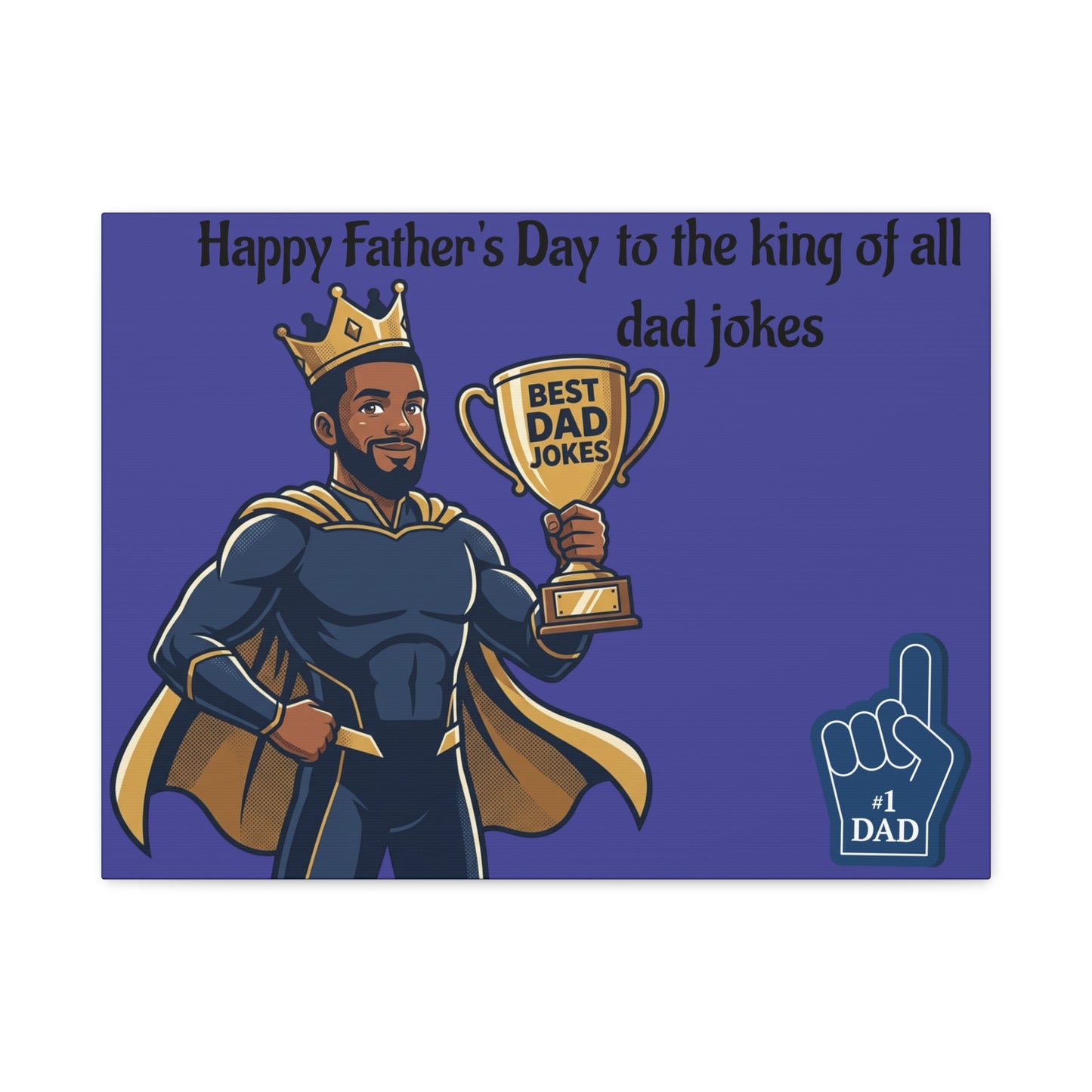Best Dad Canvas