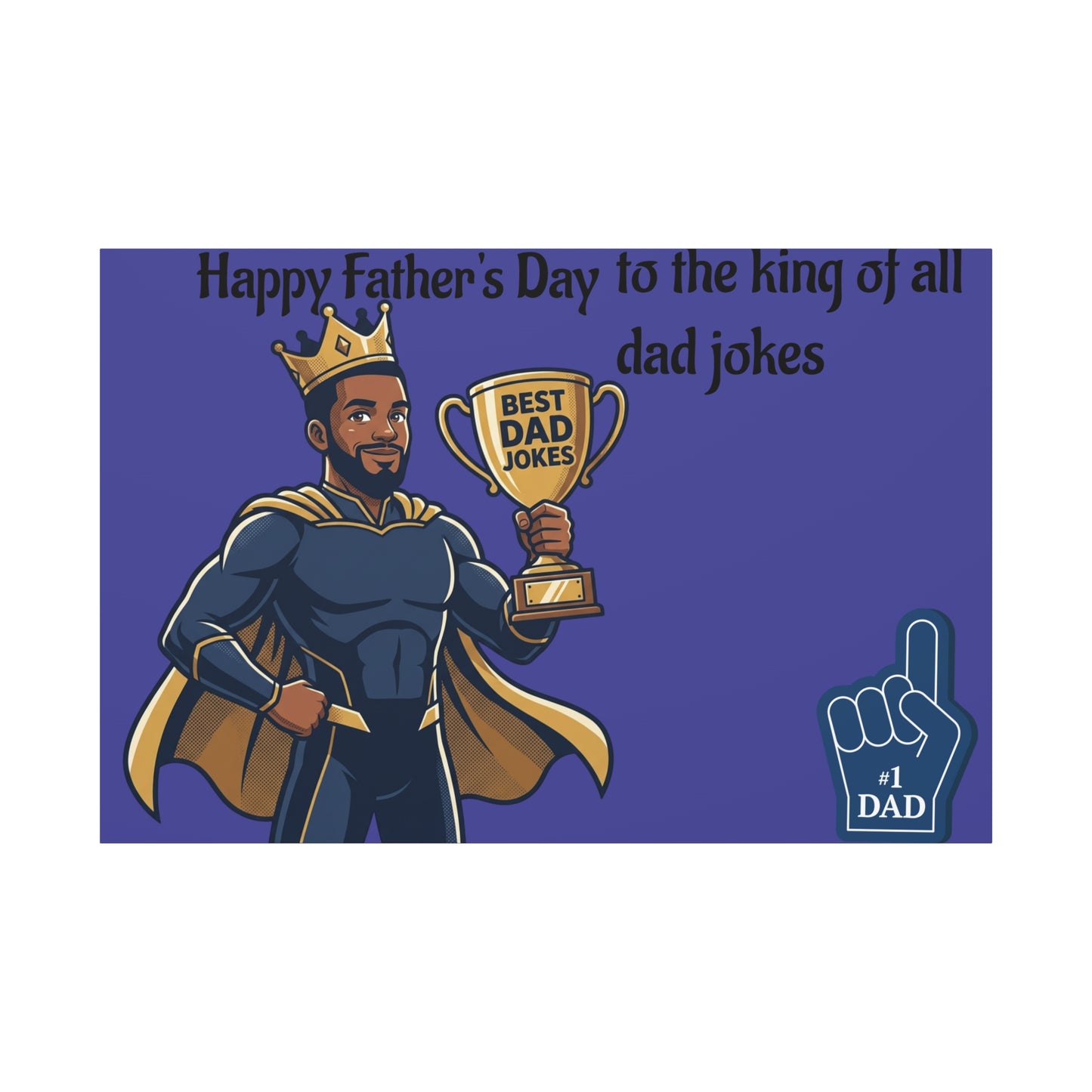Best Dad Canvas