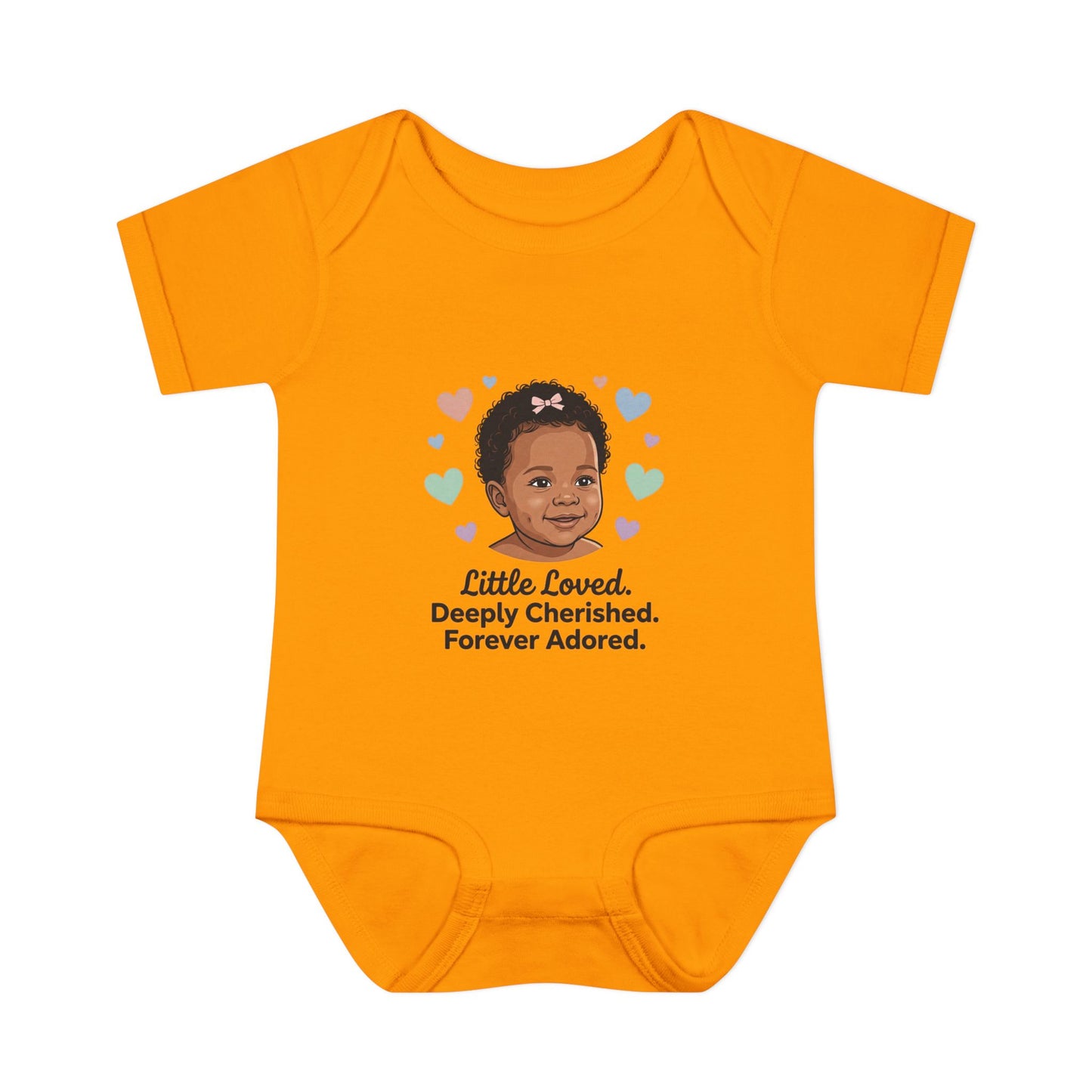 Little Loved Infant Bodysuit — "Little Loved. Deeply Cherished. Forever Adored." Baby Onesie
