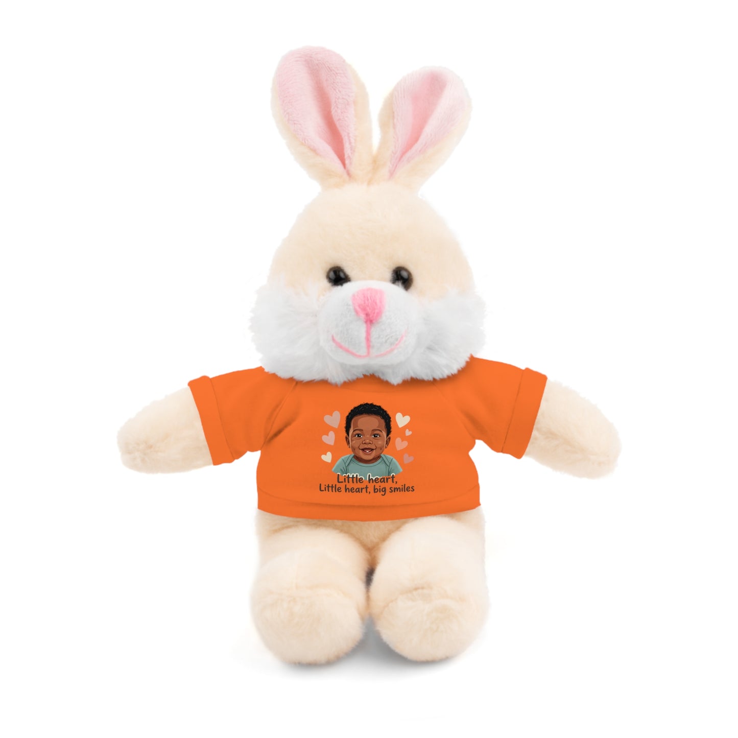 Baby Boy Stuffies with 'Little loved, big smile' Tee