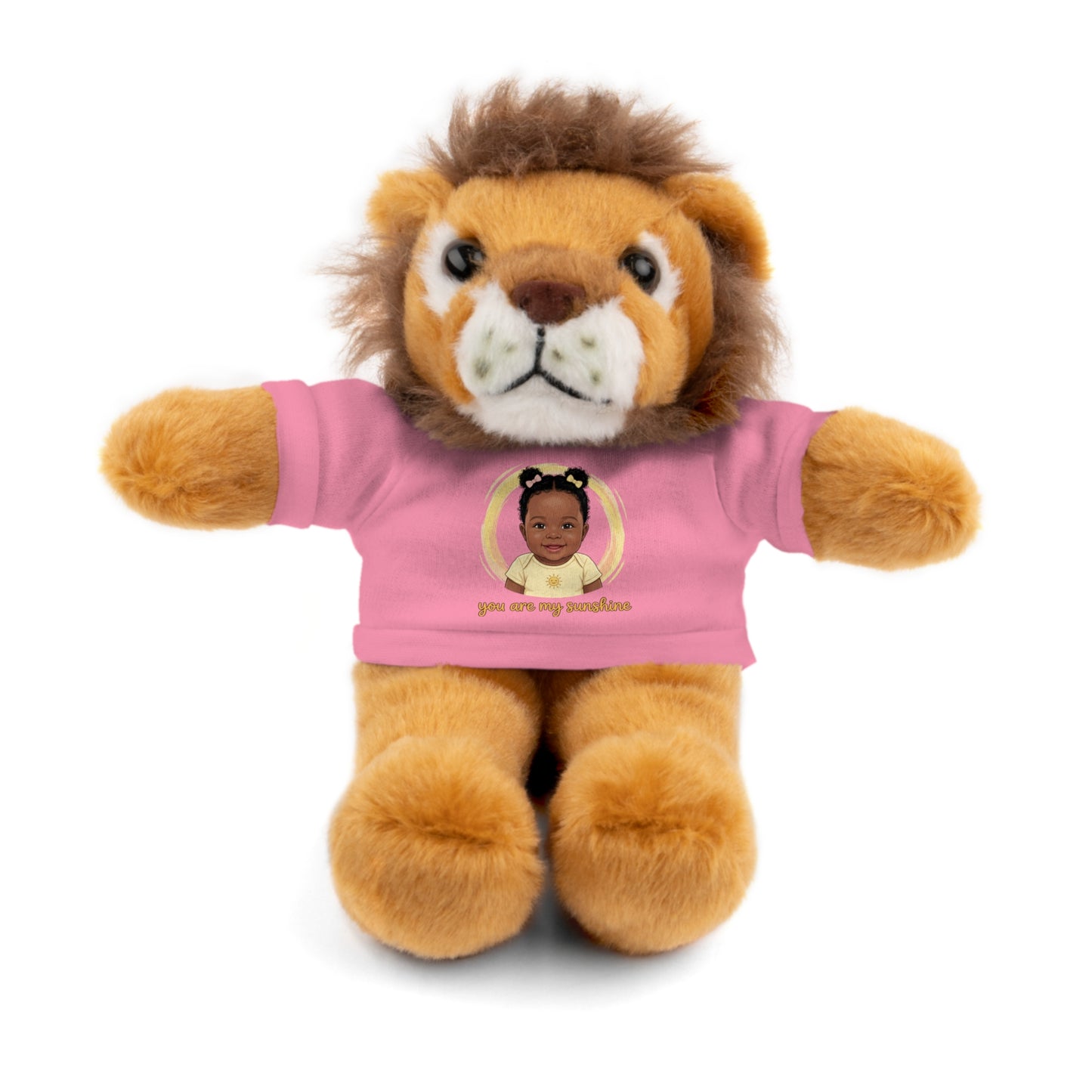 Baby Girl Stuffies with 'You are my sunshine' Tee