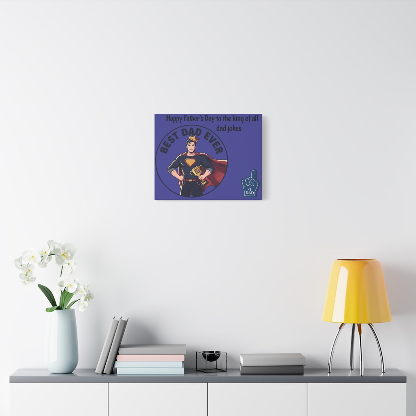 Best Dad Canvas