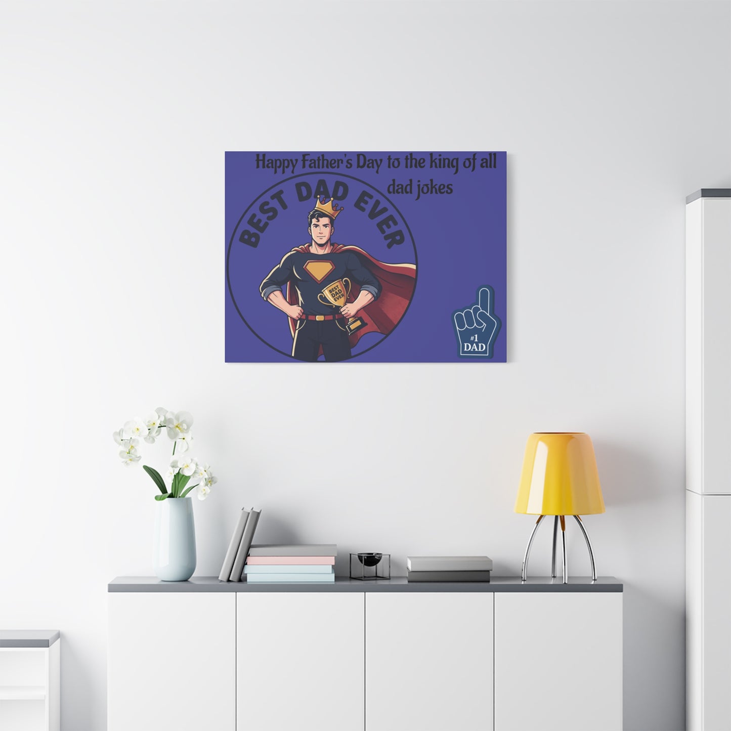 Best Dad Canvas