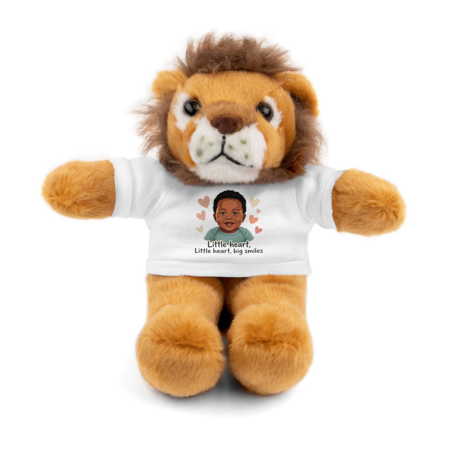 Baby Boy Stuffies with 'Little loved, big smile' Tee