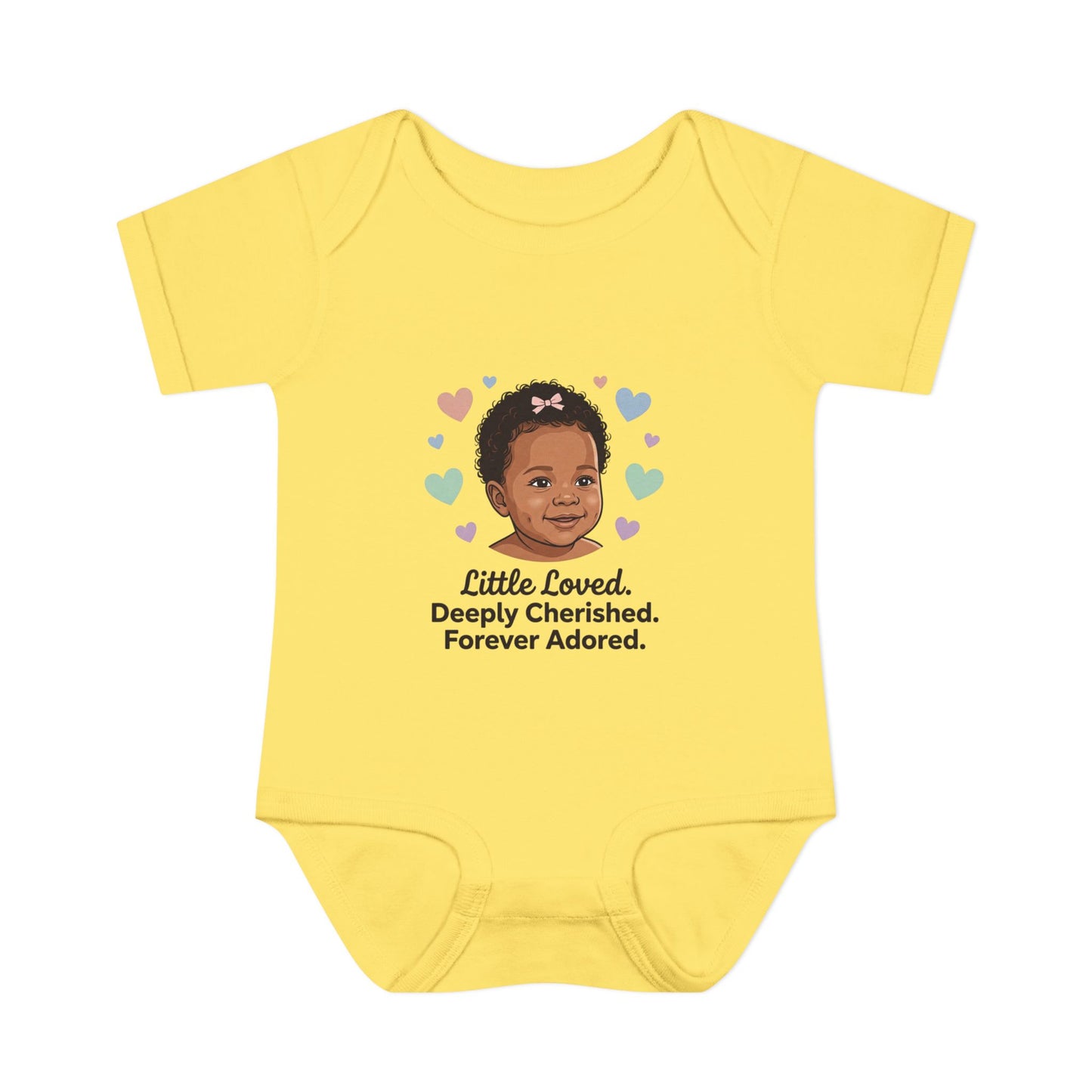 Little Loved Infant Bodysuit — "Little Loved. Deeply Cherished. Forever Adored." Baby Onesie
