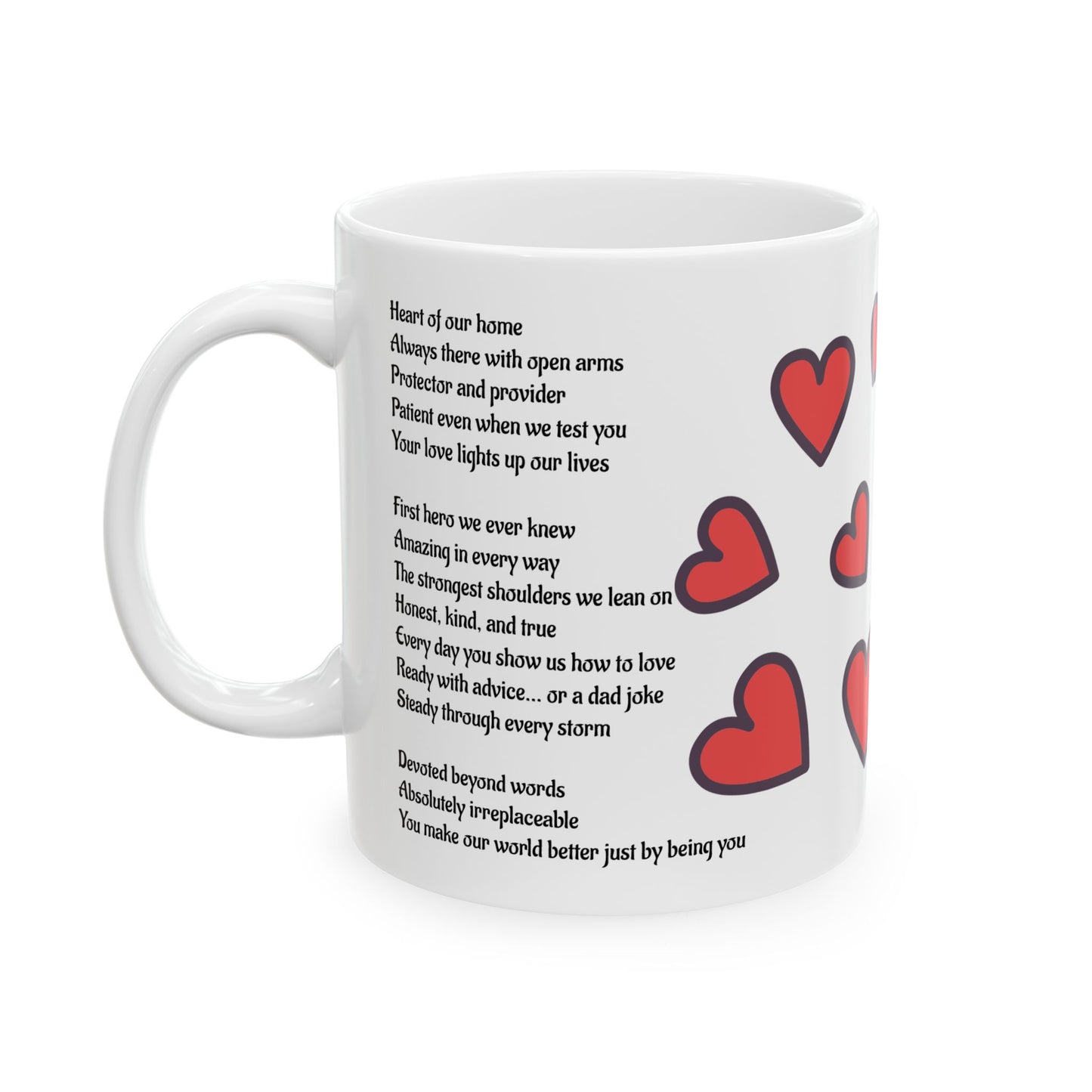 Mug for dad of our family, (11oz, 15oz)
