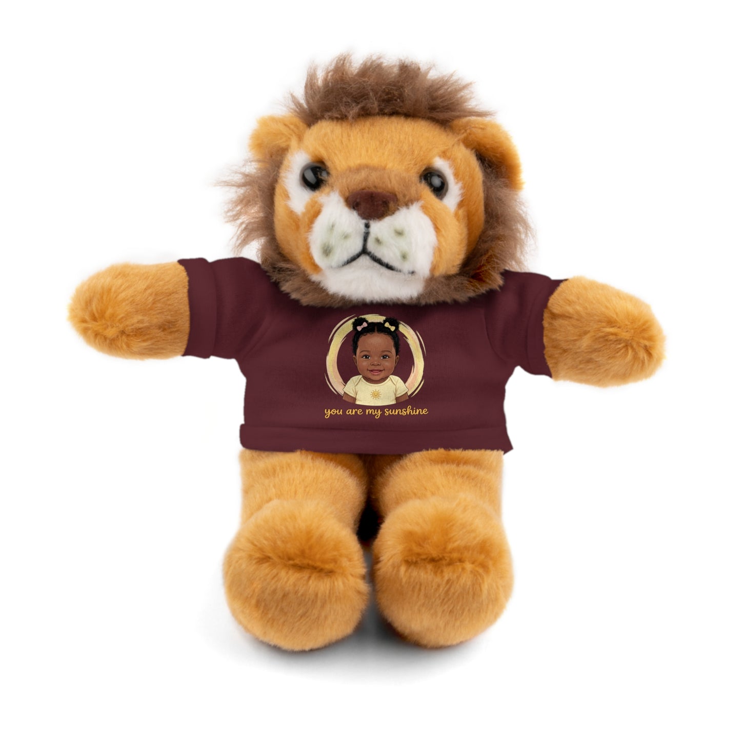 Baby Girl Stuffies with 'You are my sunshine' Tee