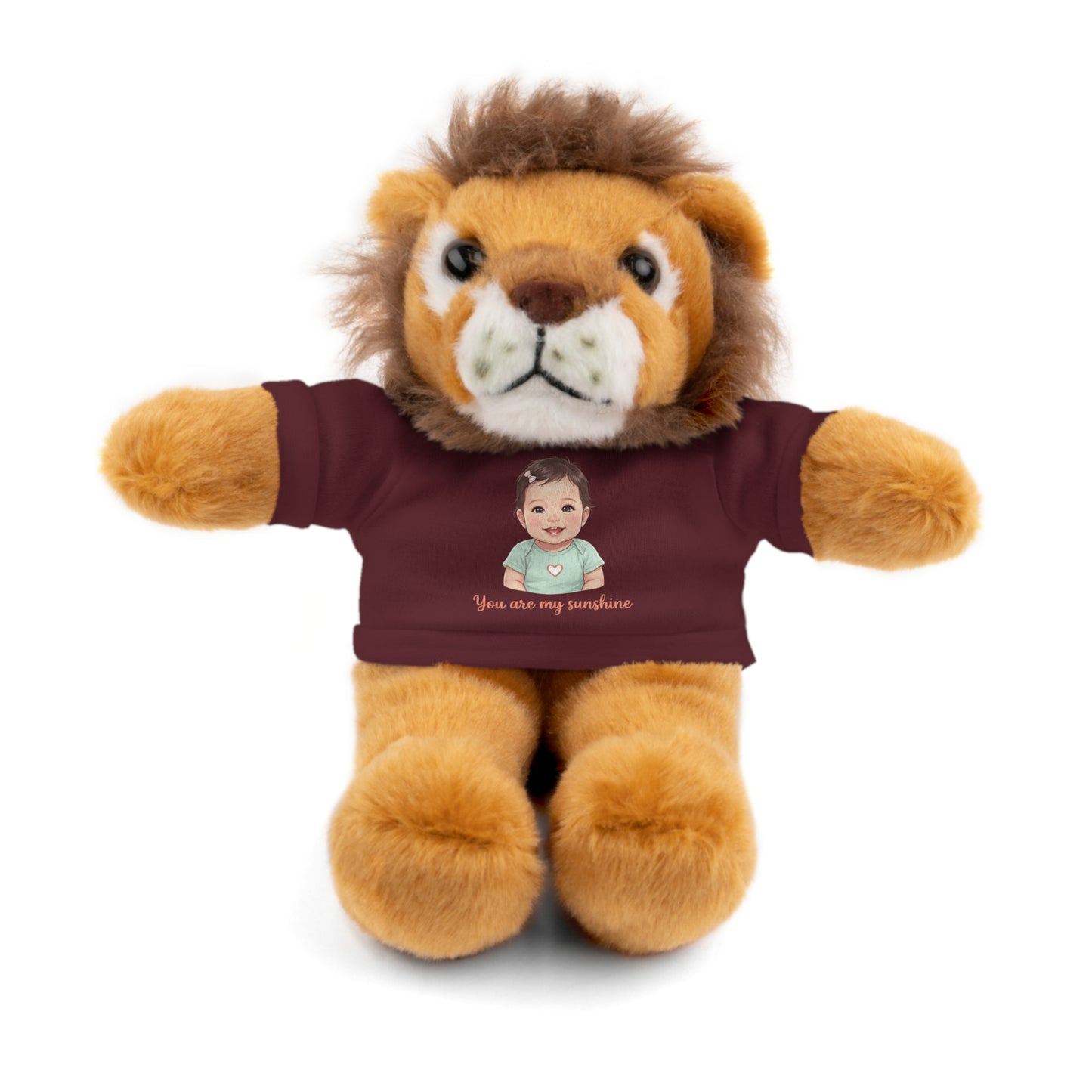 Baby Girl Stuffies with 'You are my sunshine' Tee