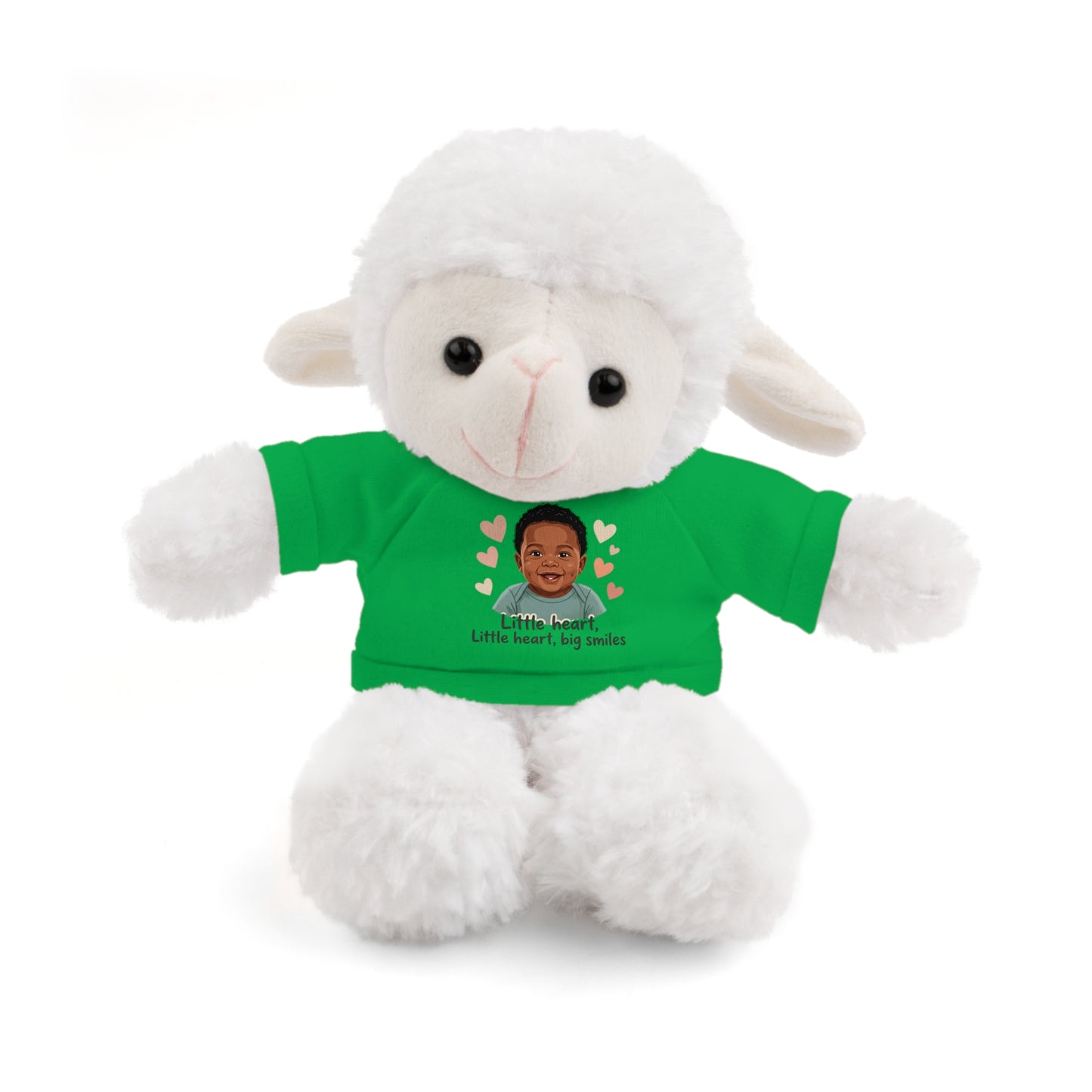 Baby Boy Stuffies with 'Little loved, big smile' Tee
