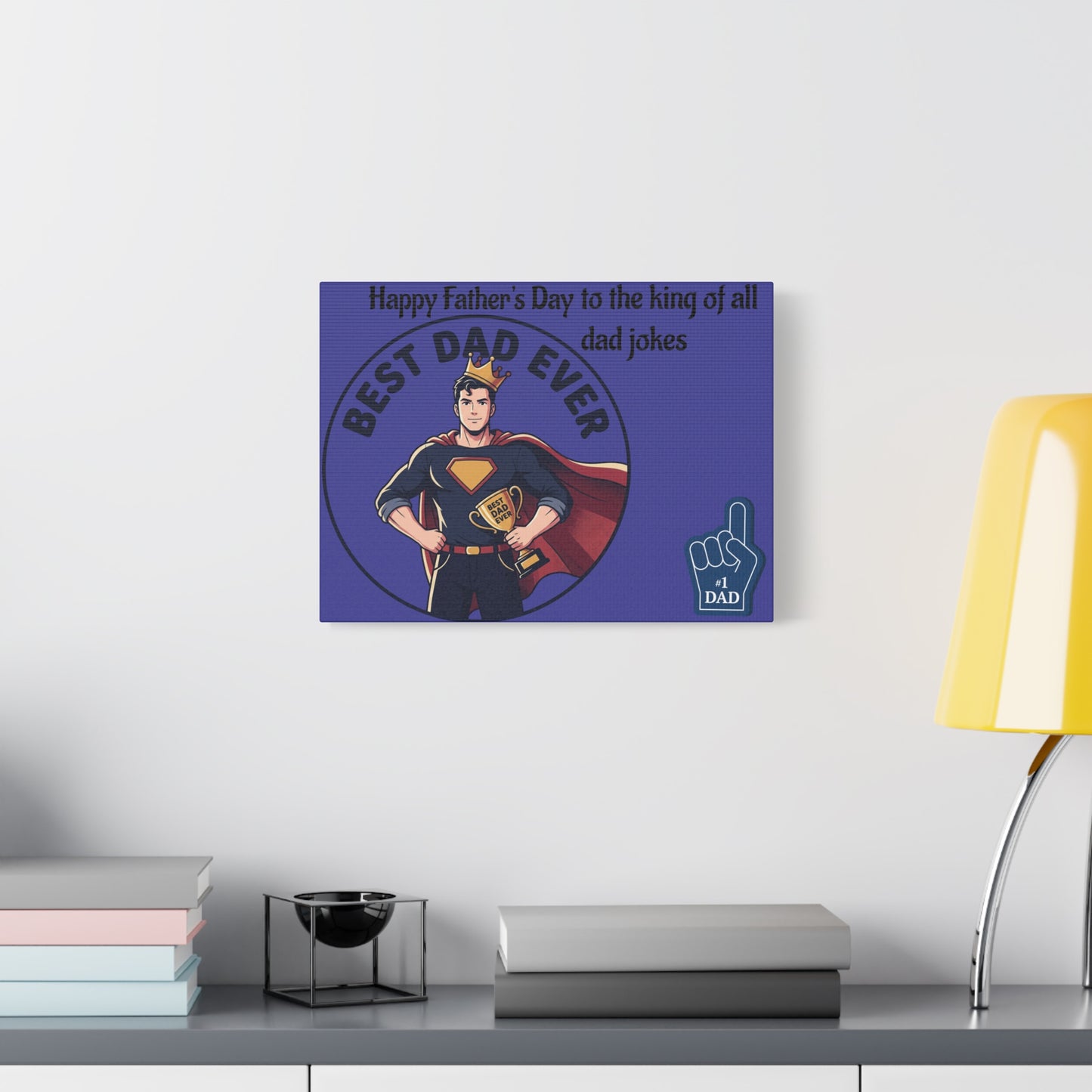Best Dad Canvas