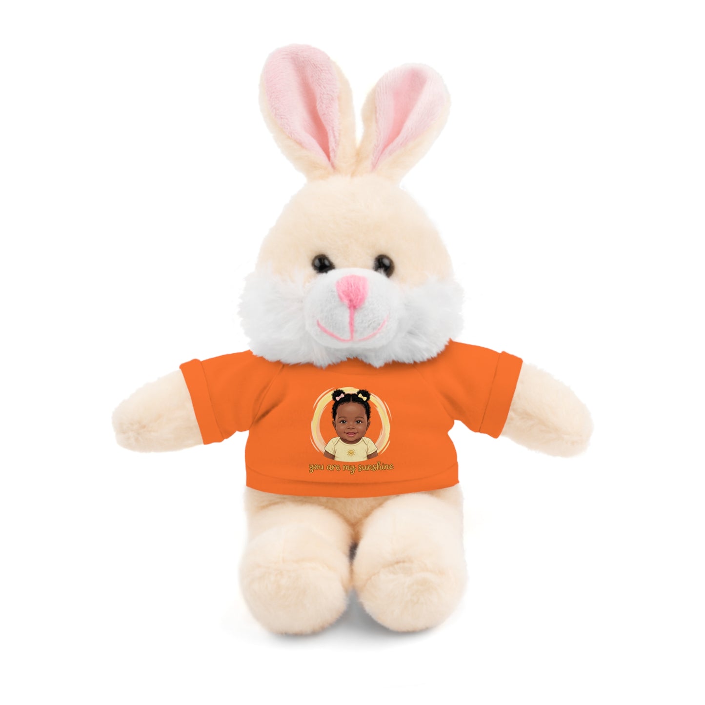 Baby Girl Stuffies with 'You are my sunshine' Tee