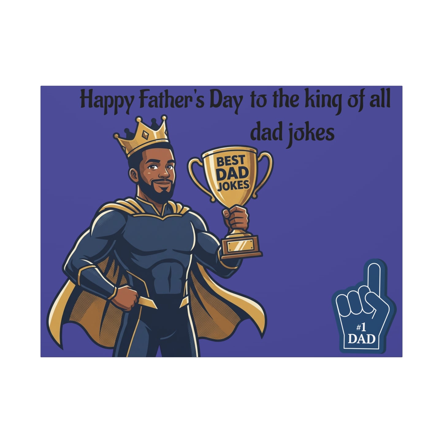 Best Dad Canvas