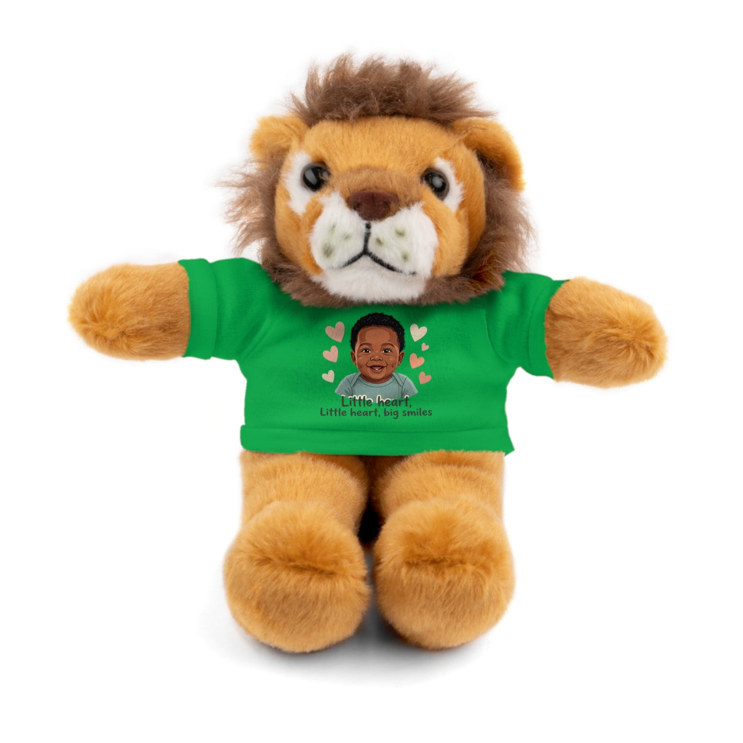 Baby Boy Stuffies with 'Little loved, big smile' Tee
