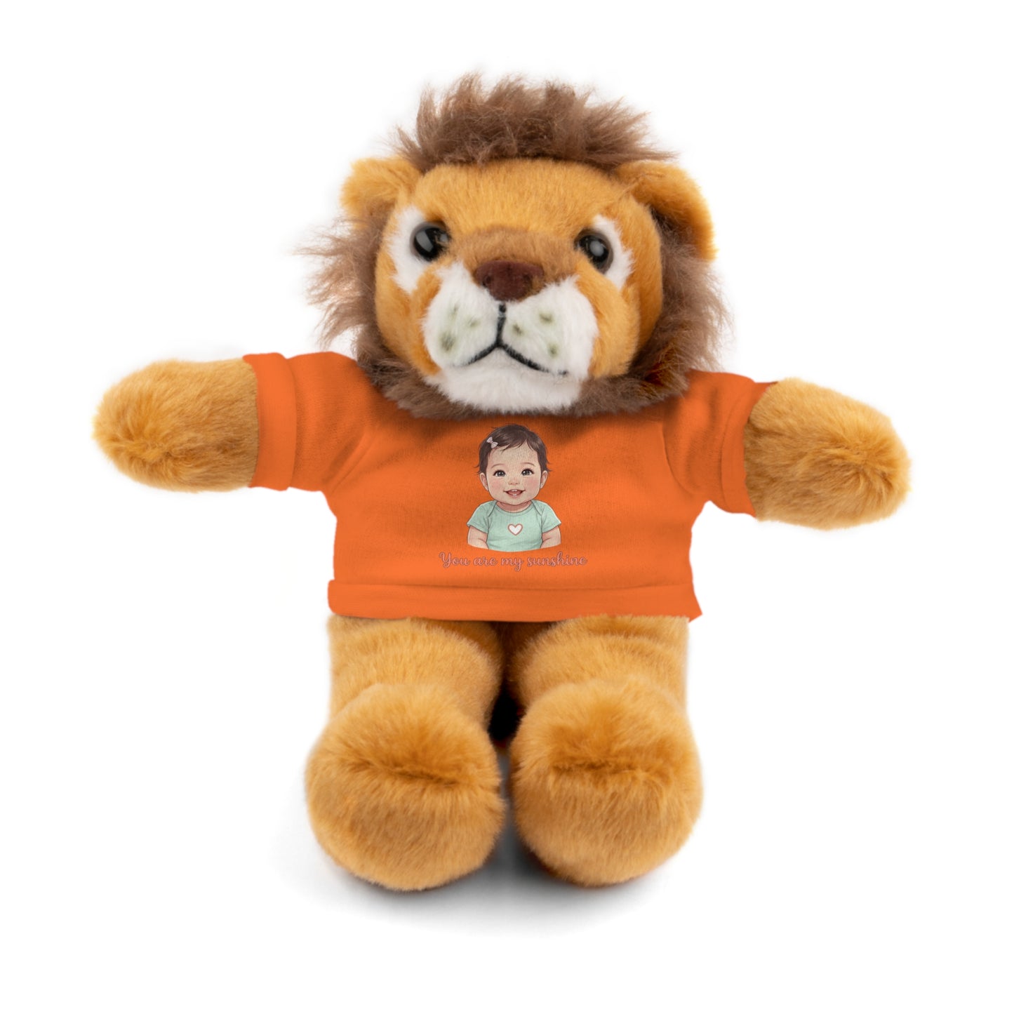 Baby Girl Stuffies with 'You are my sunshine' Tee