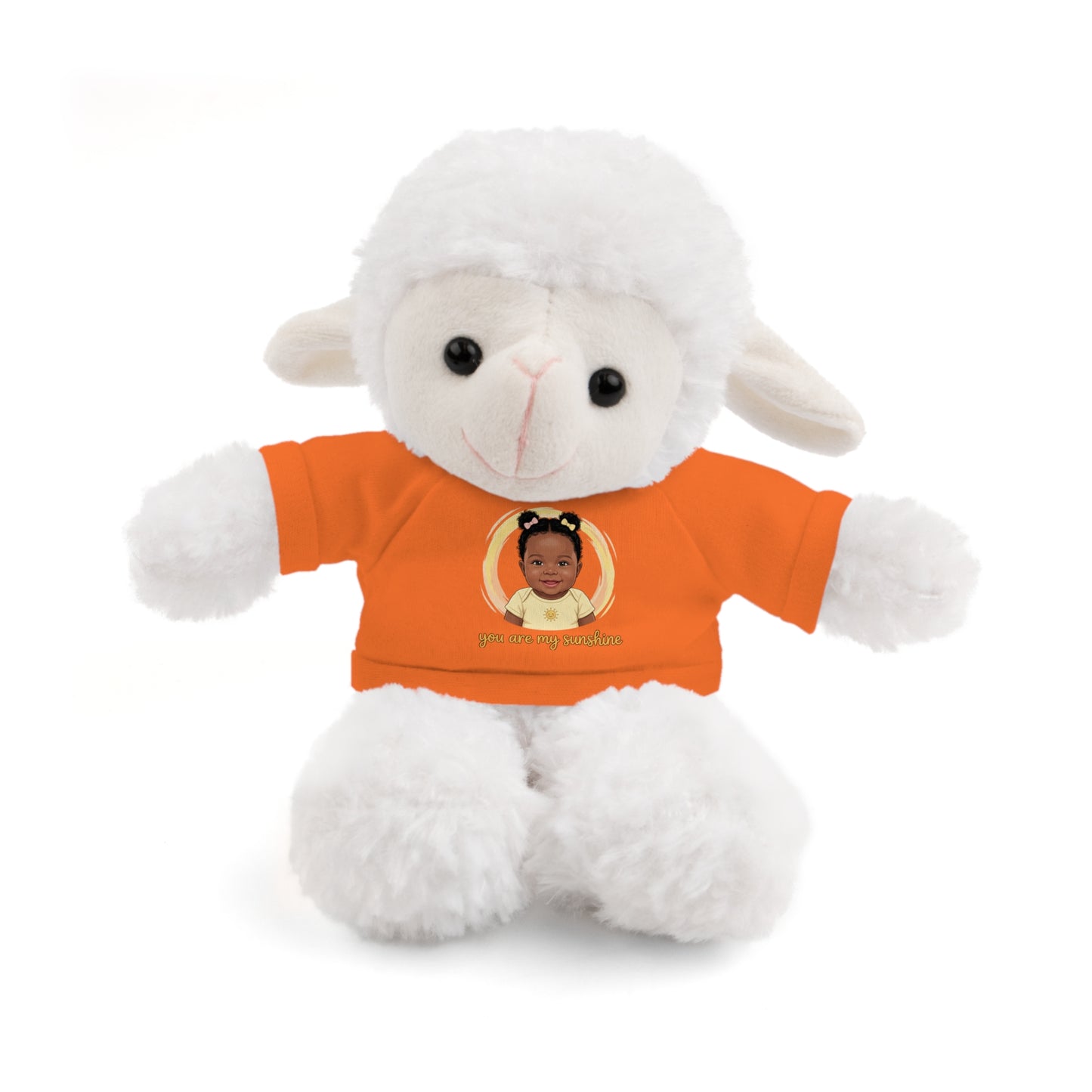 Baby Girl Stuffies with 'You are my sunshine' Tee