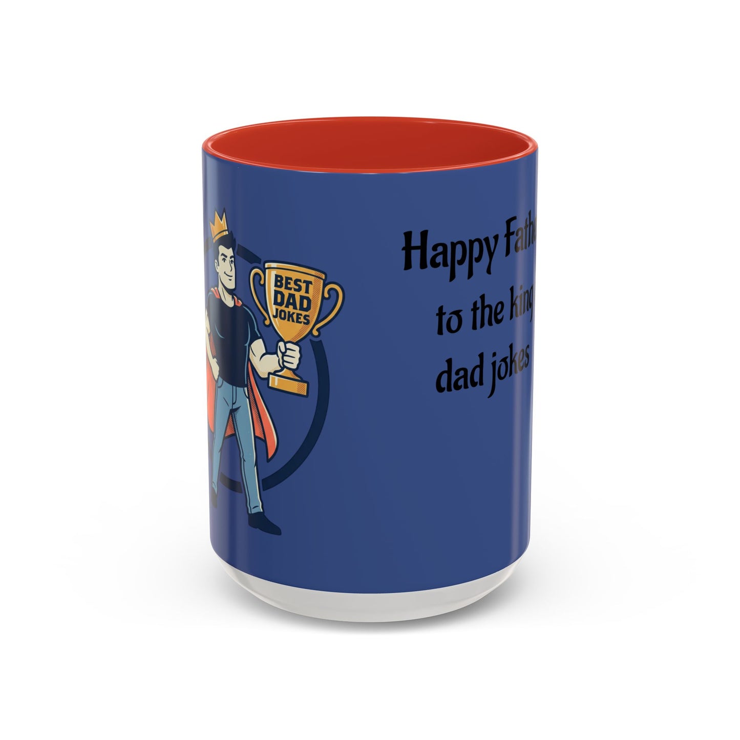 Best Dad Jokes Mug | Father's Day Coffee Mug, Accent Two-Tone