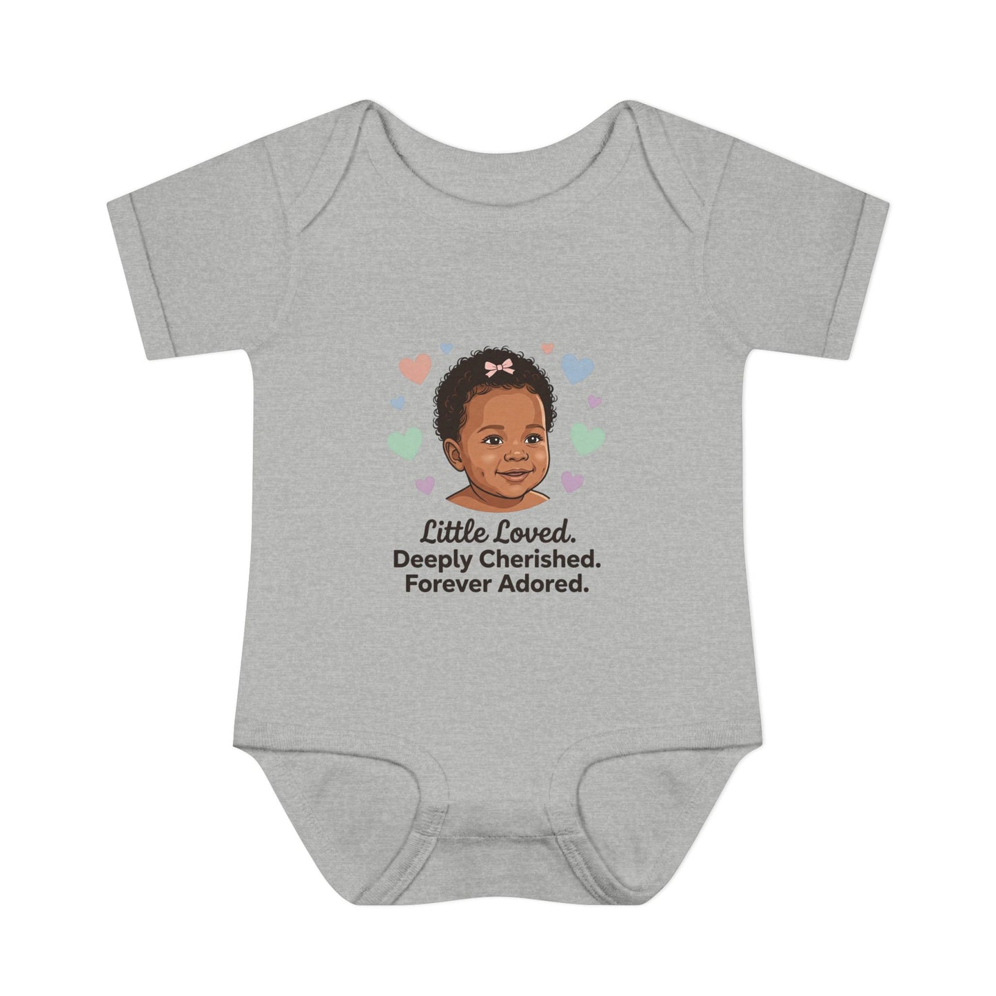 Little Loved Infant Bodysuit — "Little Loved. Deeply Cherished. Forever Adored." Baby Onesie