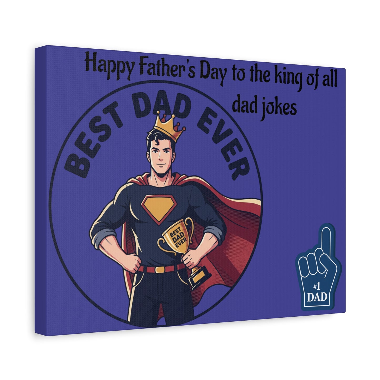 Best Dad Canvas