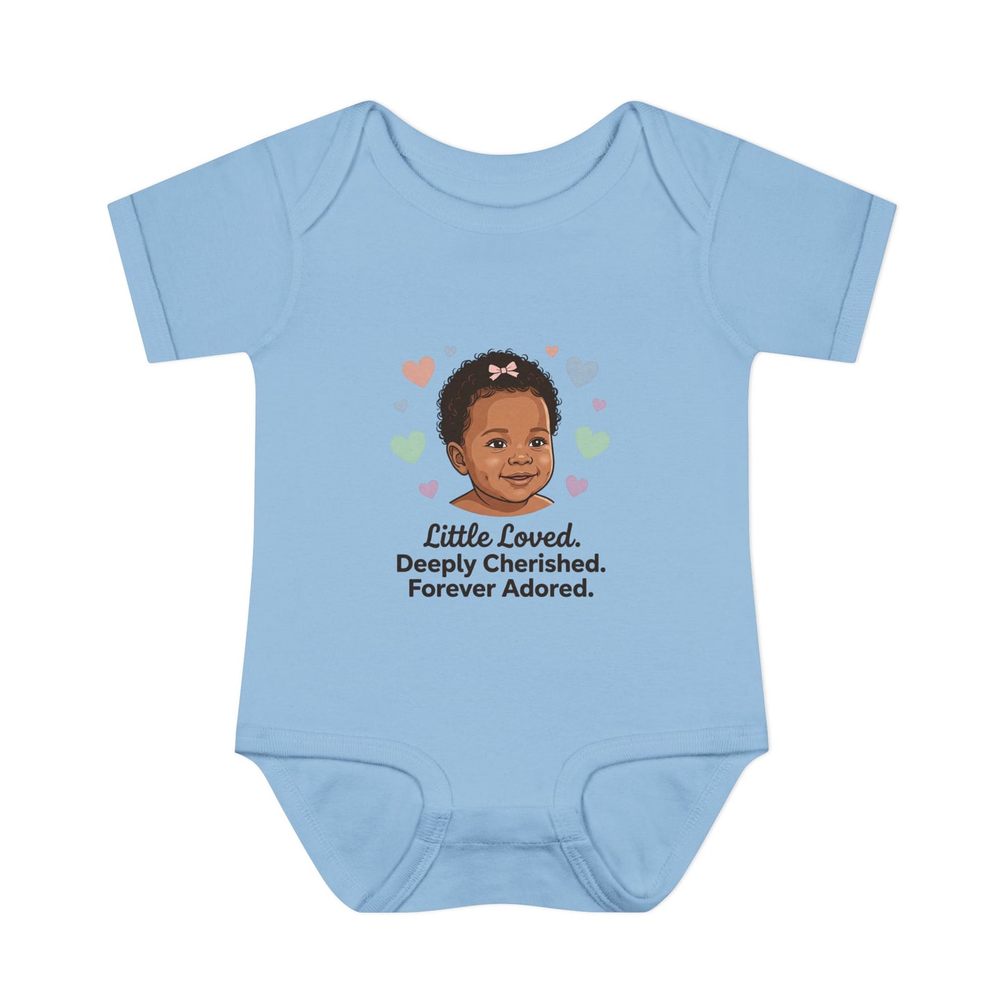 Little Loved Infant Bodysuit — "Little Loved. Deeply Cherished. Forever Adored." Baby Onesie