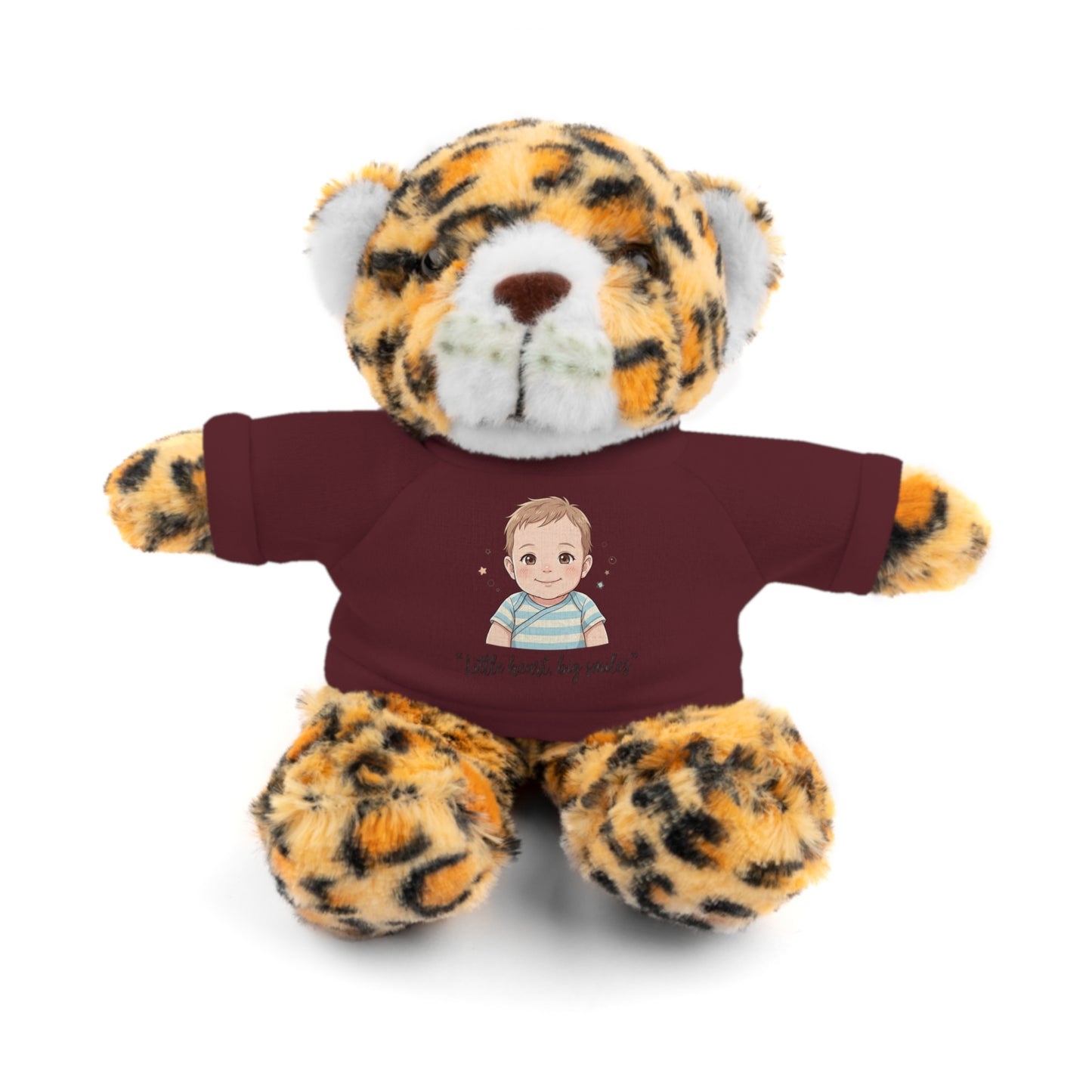 Baby Boy Stuffies with 'Little loved, big smile' Tee