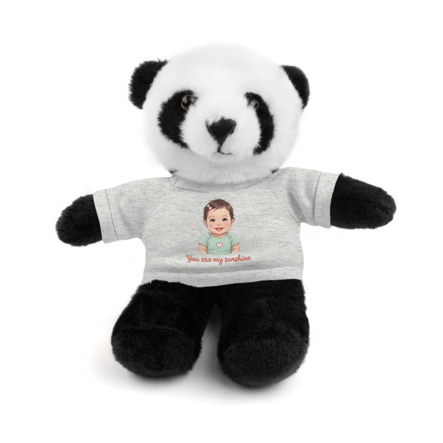 Baby Girl Stuffies with 'You are my sunshine' Tee