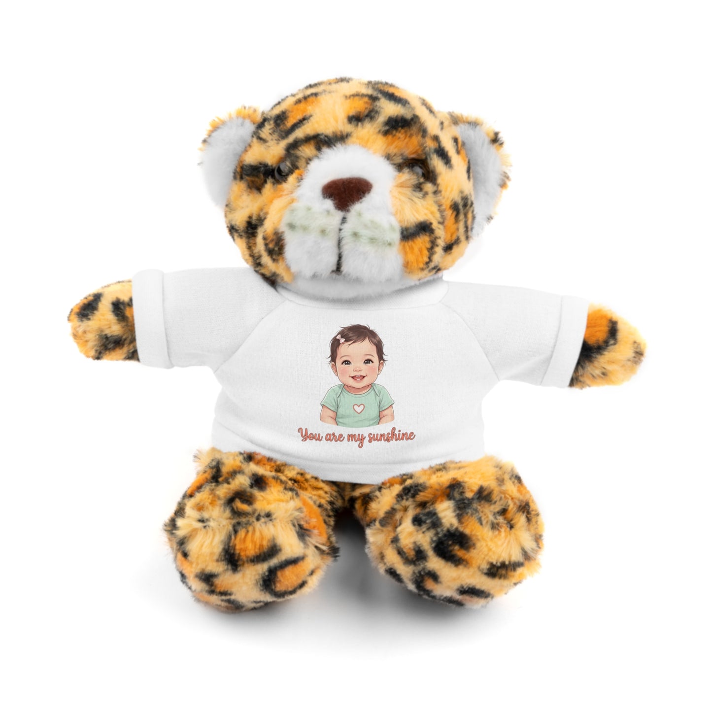 Baby Girl Stuffies with 'You are my sunshine' Tee