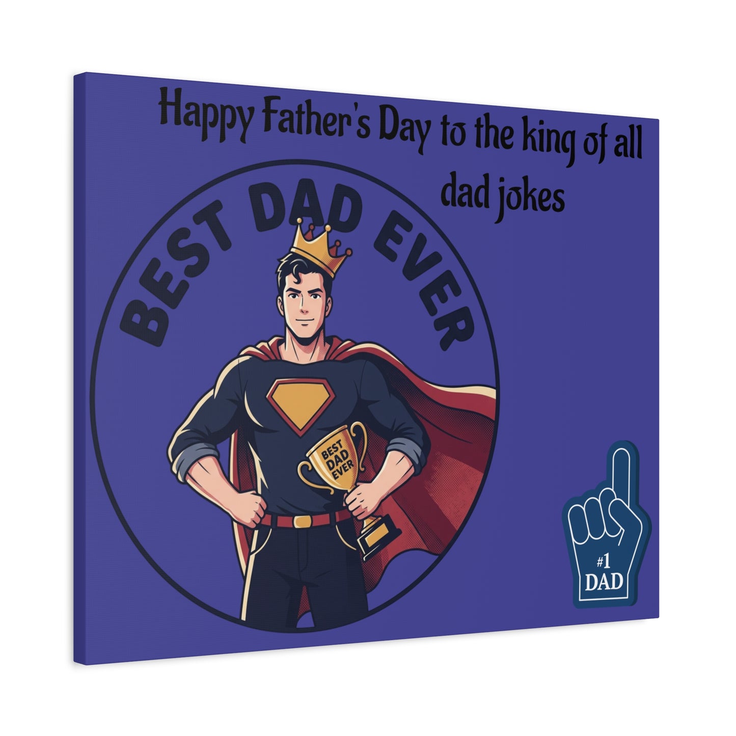 Best Dad Canvas