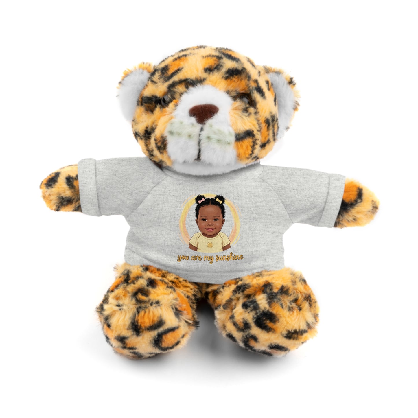Baby Girl Stuffies with 'You are my sunshine' Tee
