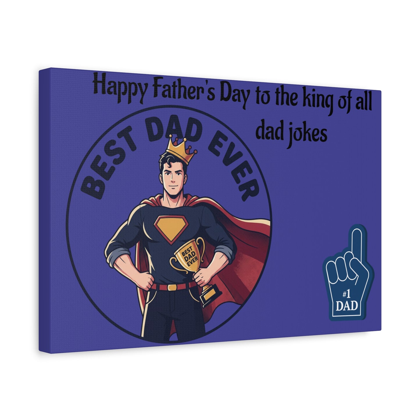 Best Dad Canvas