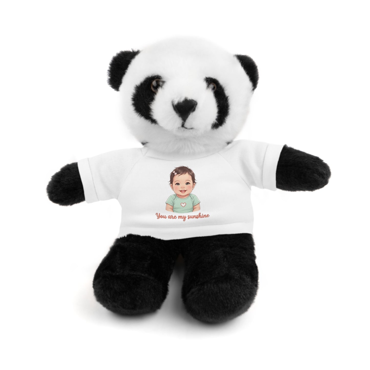 Baby Girl Stuffies with 'You are my sunshine' Tee