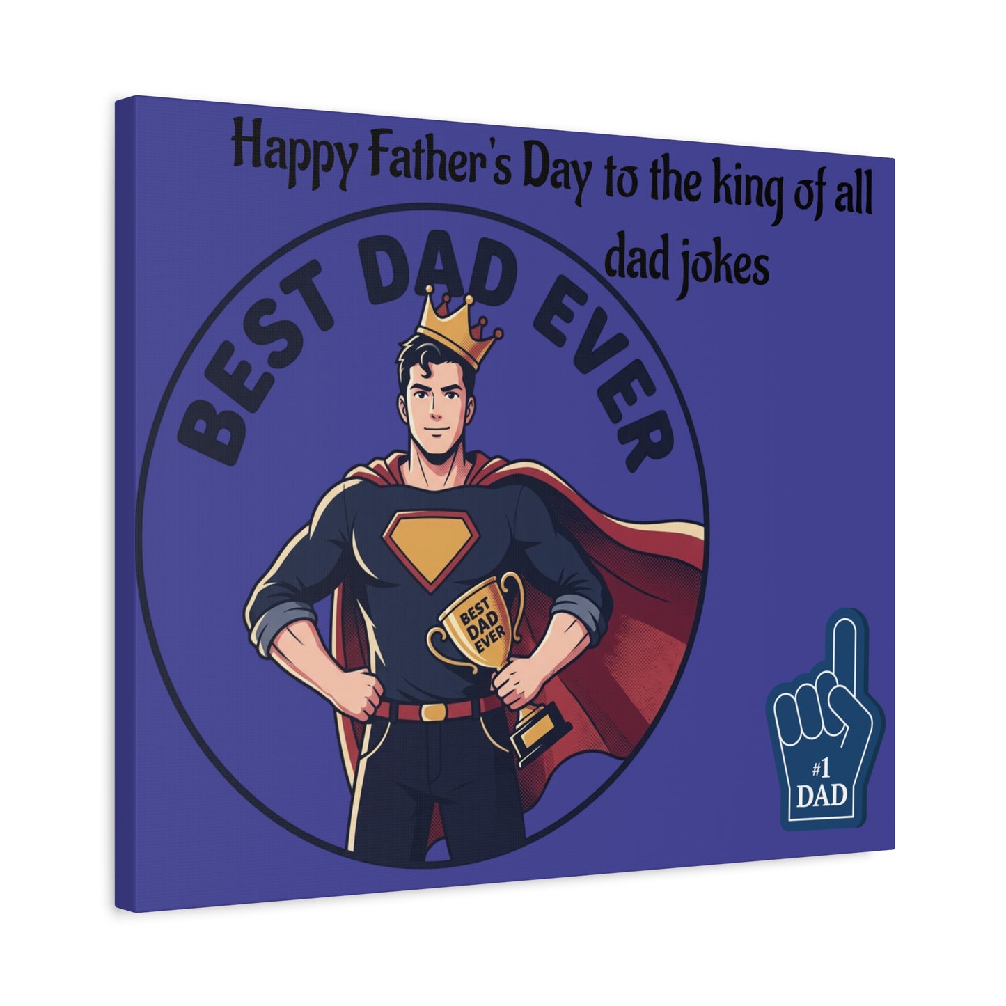 Best Dad Canvas